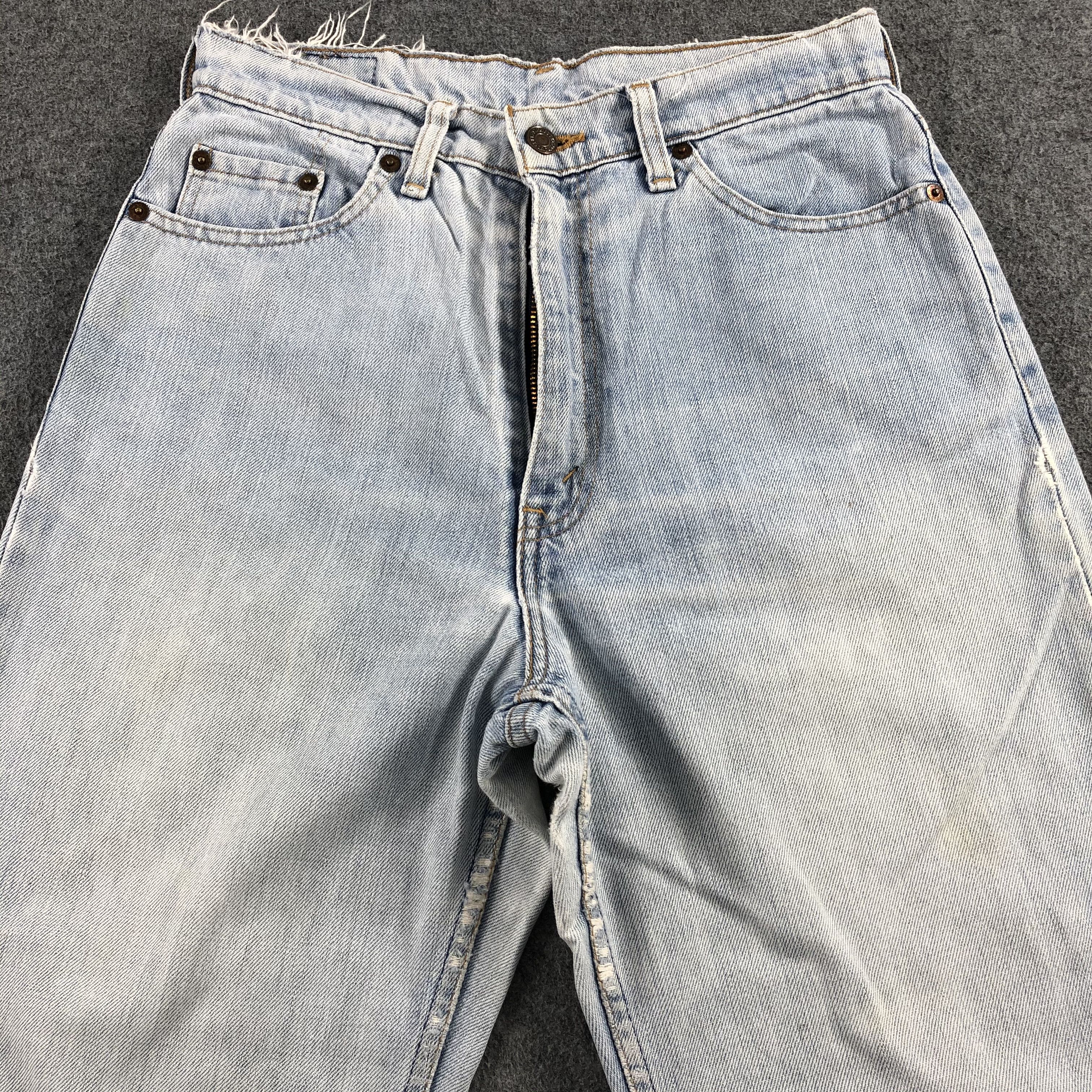 Levi's 90s Vintage Light Wash Levis 515 Jeans-J1918 Size US 28 / EU 44 - 3 Thumbnail