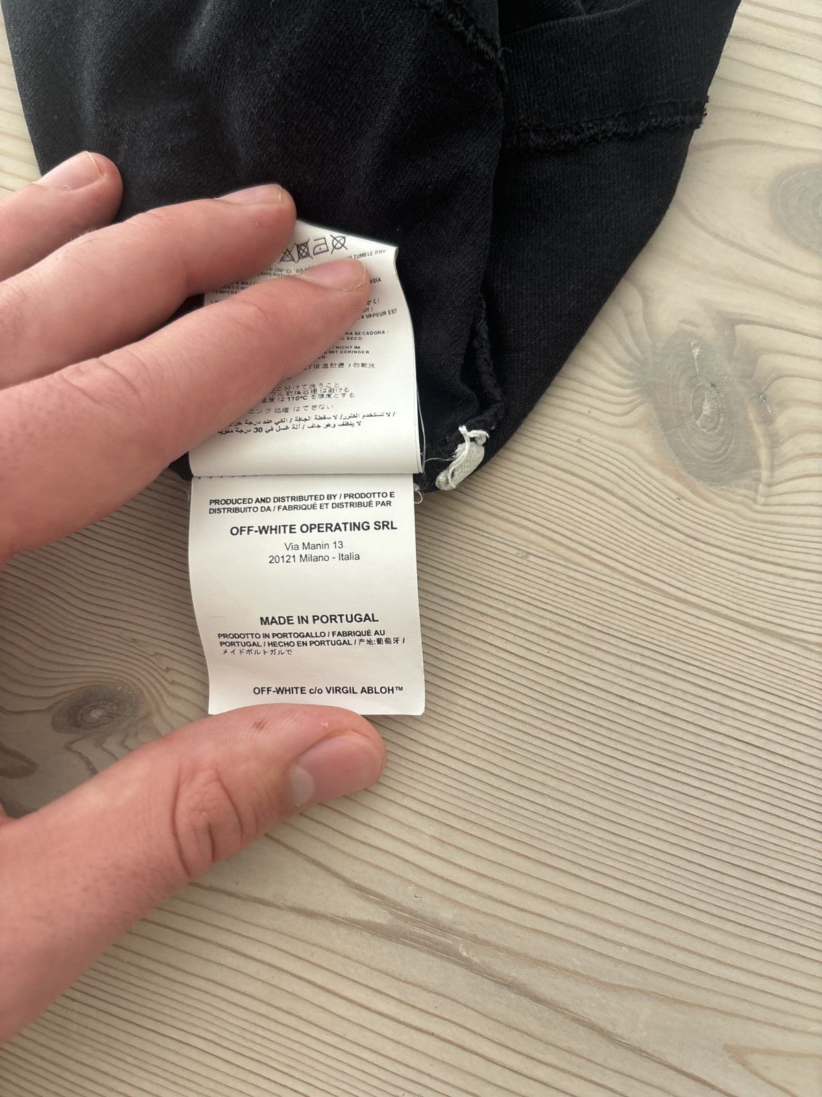 Off-White Off-white SEEING THINGS tee Size US S / EU 44-46 / 1 - 7 Thumbnail