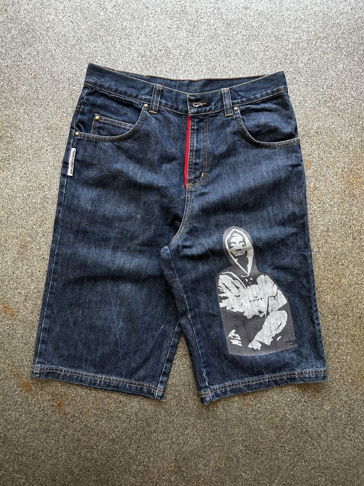 JNCO × Vintage Crazy Vintage Y2K Baggy 2Pac Jorts Jnco Style Skater Shorts Size US 32 / EU 48 - 13 Thumbnail