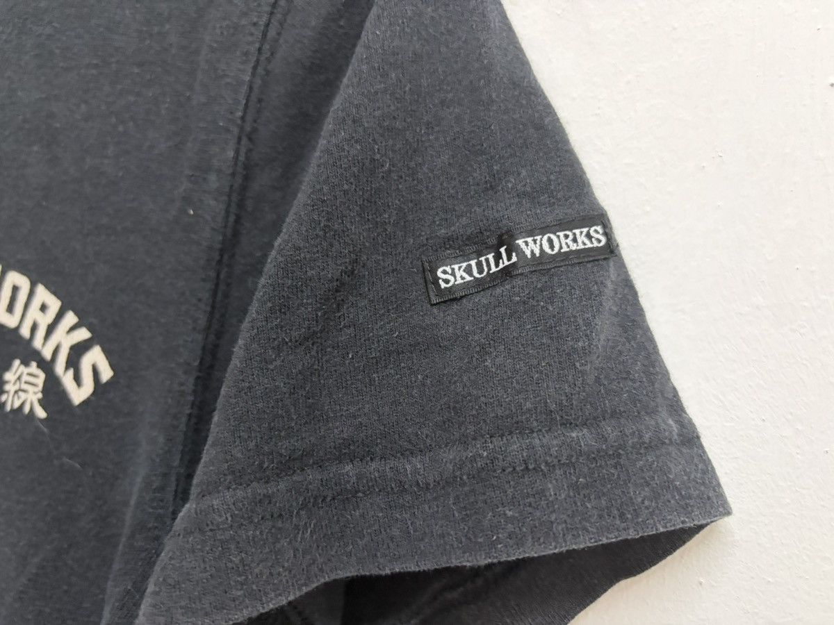 Japanese Brand CROWS 🇯🇵 SKULL WORKS JET MOON EMBROIDERED SKULL CROSSBONE Size US S / EU 44-46 / 1 - 7 Thumbnail