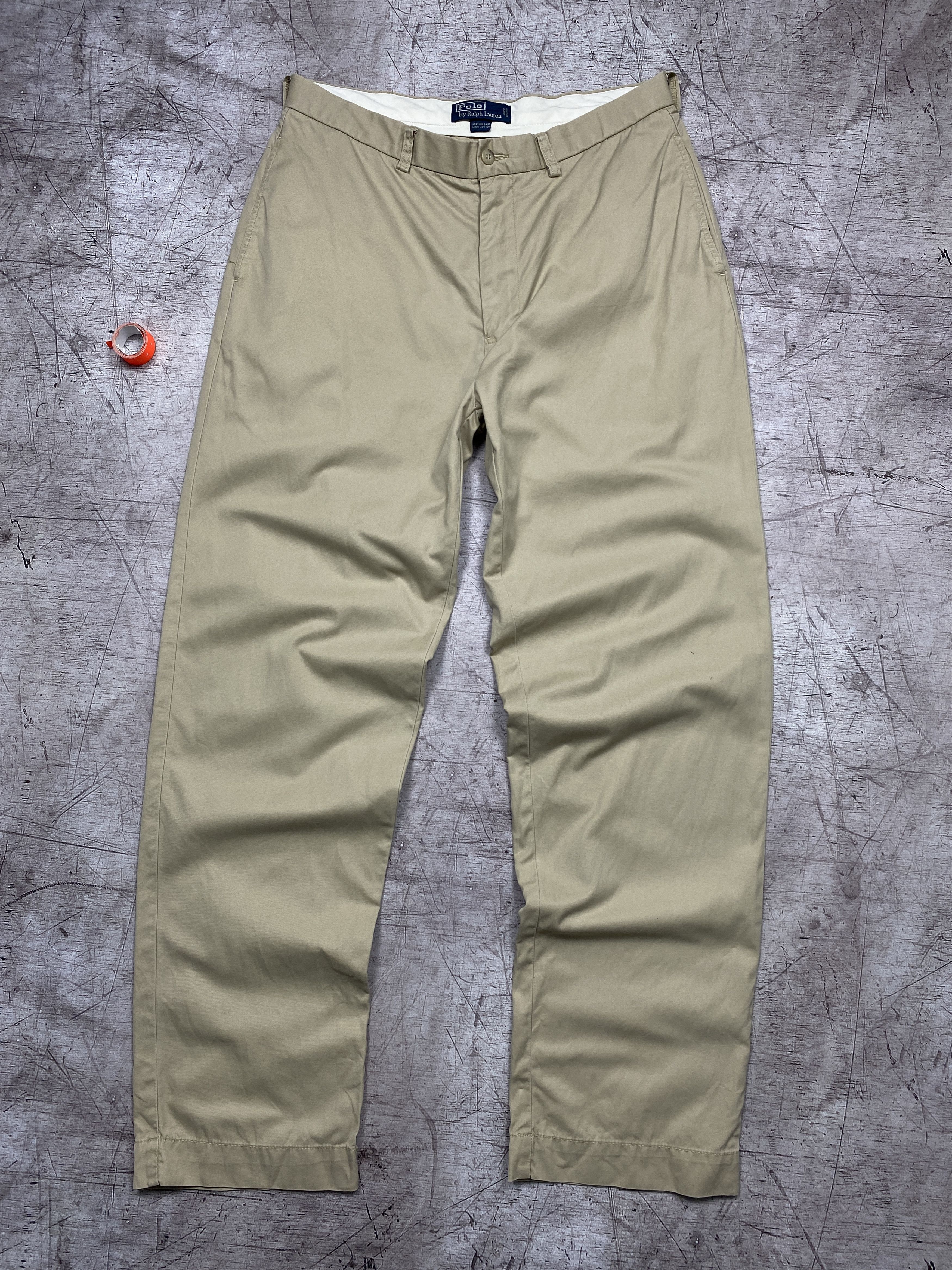 Polo Ralph Lauren × Ralph Lauren Polo Ralph Lauren Vintage Mens Keating Chino Pants Size US 34 / EU 50 - 1 Thumbnail