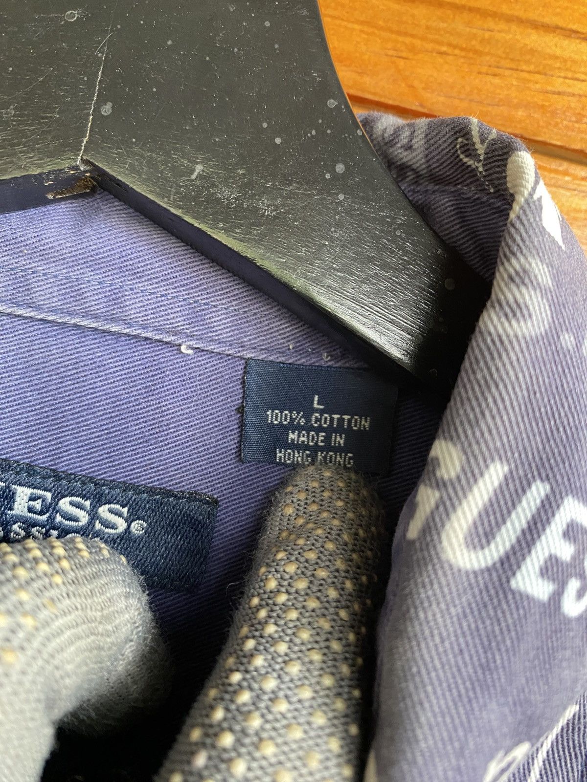 Guess Vintage Guess Classics All-Over Print ShirtMade in Hong Kong Size US L / EU 52-54 / 3 - 7 Thumbnail