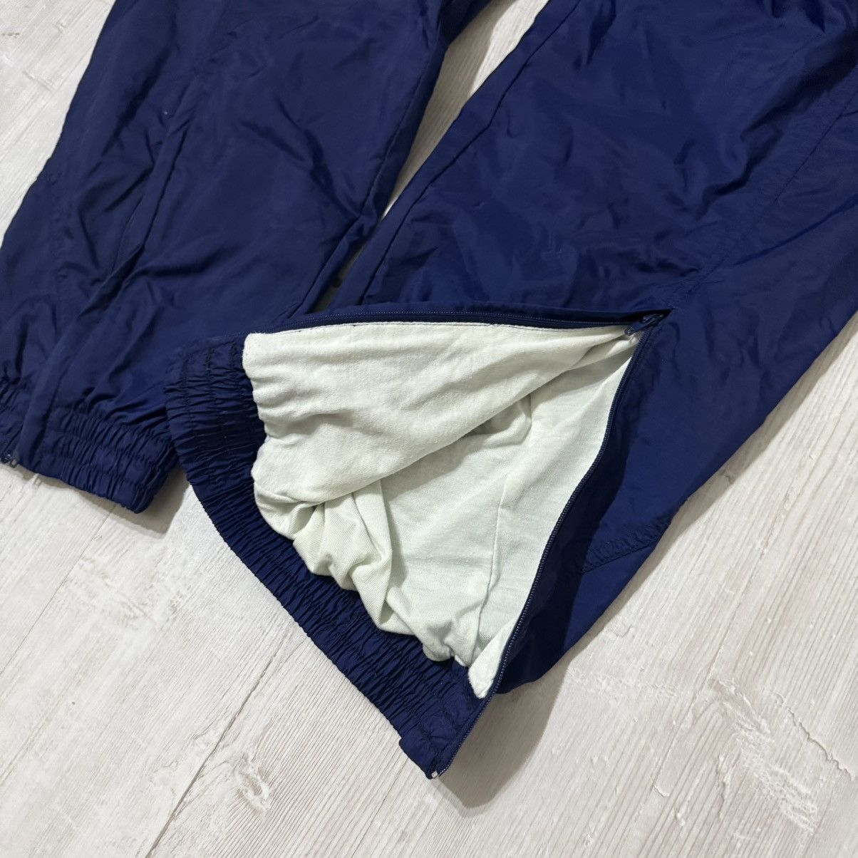 Nike Nike Vintage TrackPants 32 Nylon Streetwear Drill DarkBlue Size US 32 / EU 48 - 8 Thumbnail