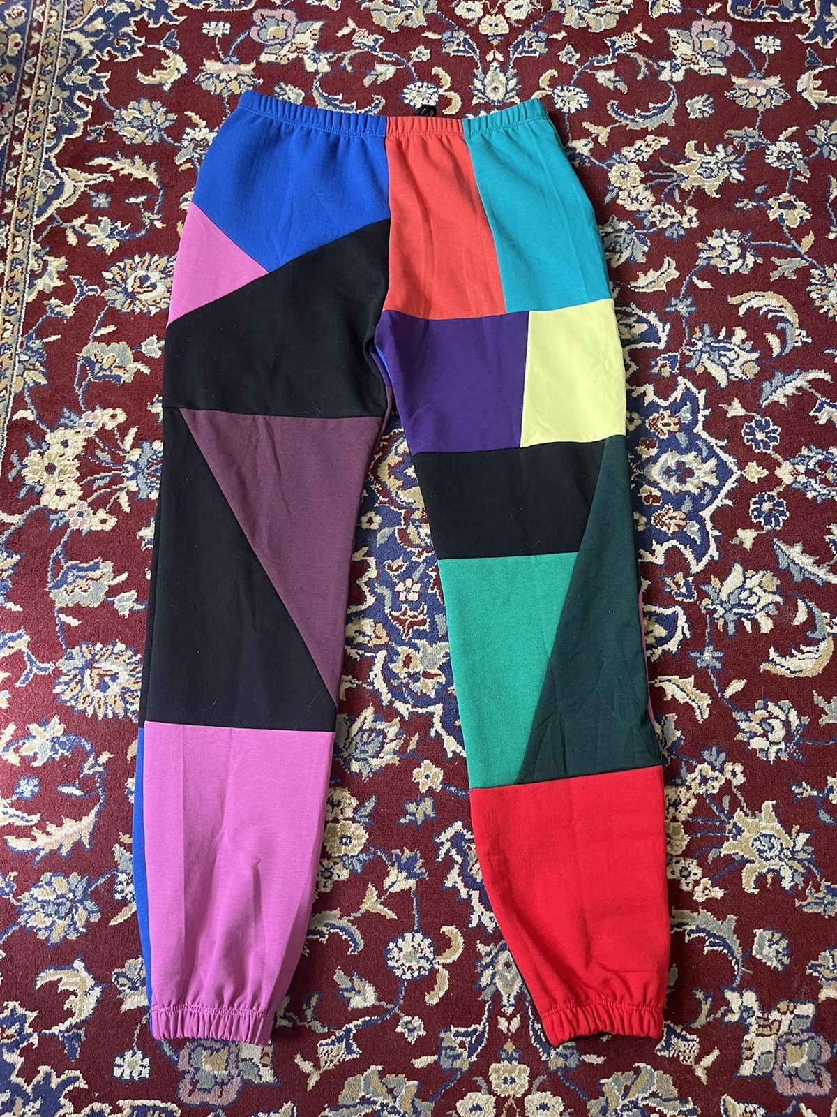 Lil Peep Custom Patchwork “Lil Peep” Style Rebuild SweatPants 1of1 Size US 32 / EU 48 - 10 Thumbnail