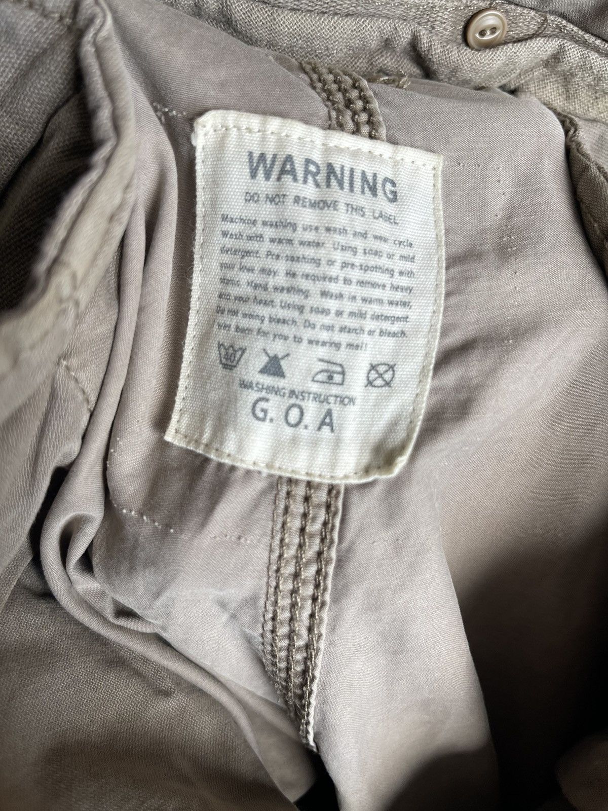 If Six Was Nine × Japanese Brand × Le Grande Bleu (L.G.B.) GOA Adjustable Cargo Pants Size US 34 / EU 50 - 7 Thumbnail