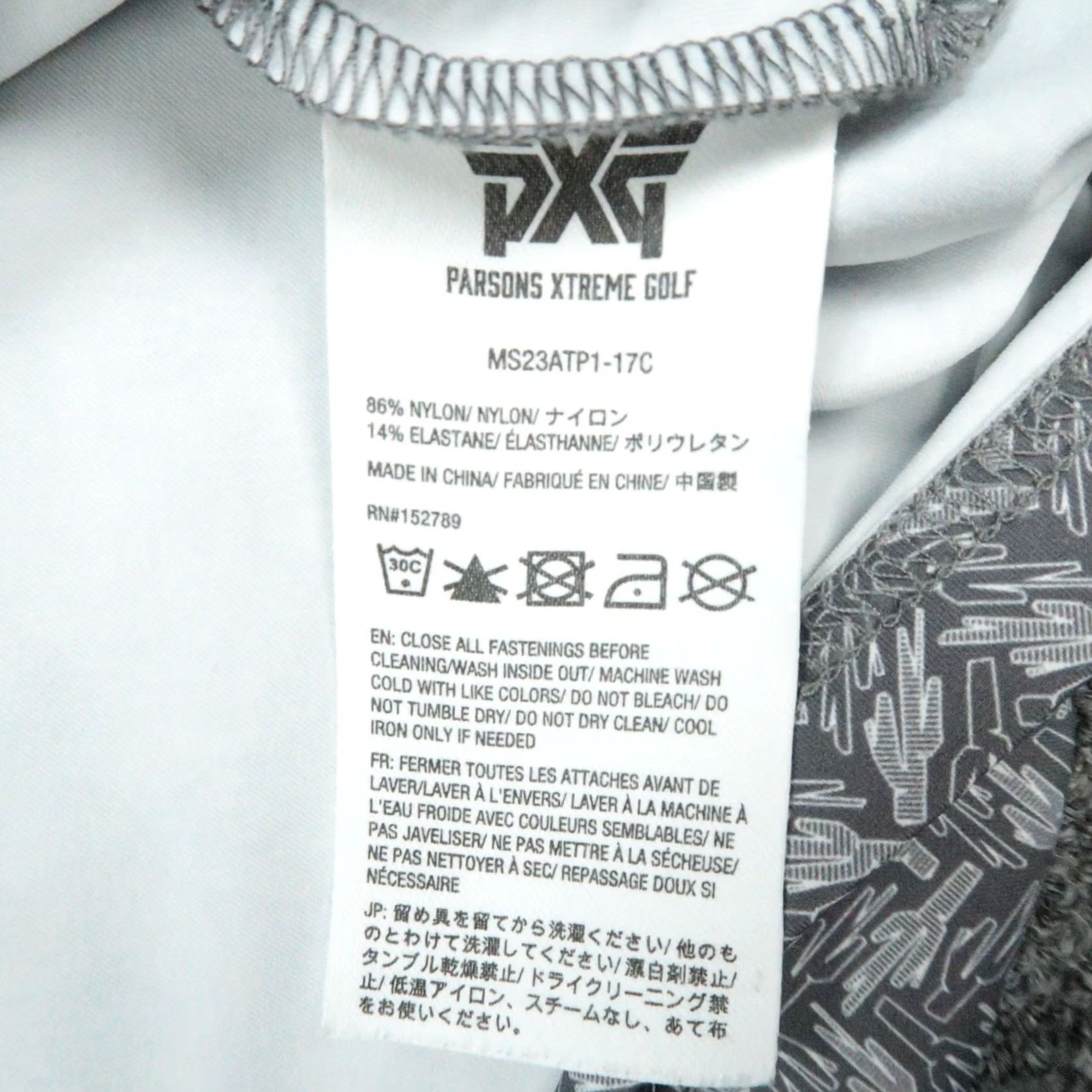 Vintage PXG Shirt Mens XXL Gray Spellout Print Performance Polo Short Sleeve Golf Snap Polo Mens XXLGry Spellout Print Performance Polo Size US XXL / EU 58 / 5 - 3 Thumbnail
