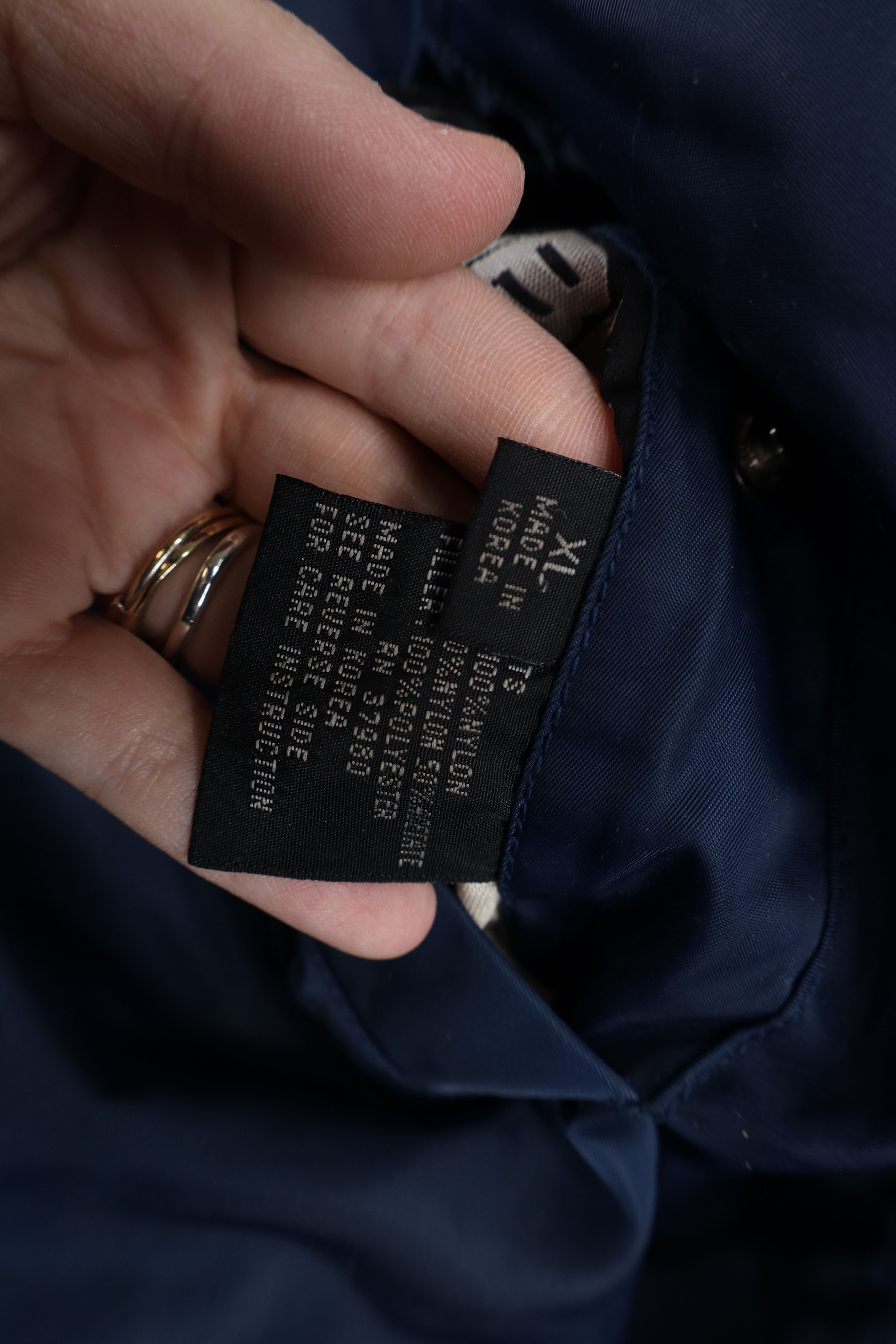 Fubu × Vintage Vintage 90s Fubu Spell Out Reversible Military Bomber Jacket Size US XL / EU 56 / 4 - 9 Thumbnail