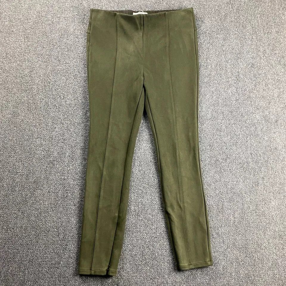 Anthropologie Anthropologie Pants Women's 30 Green Pull On Stretch Legging Size 30" / US 8 / IT 44 - 1 Thumbnail