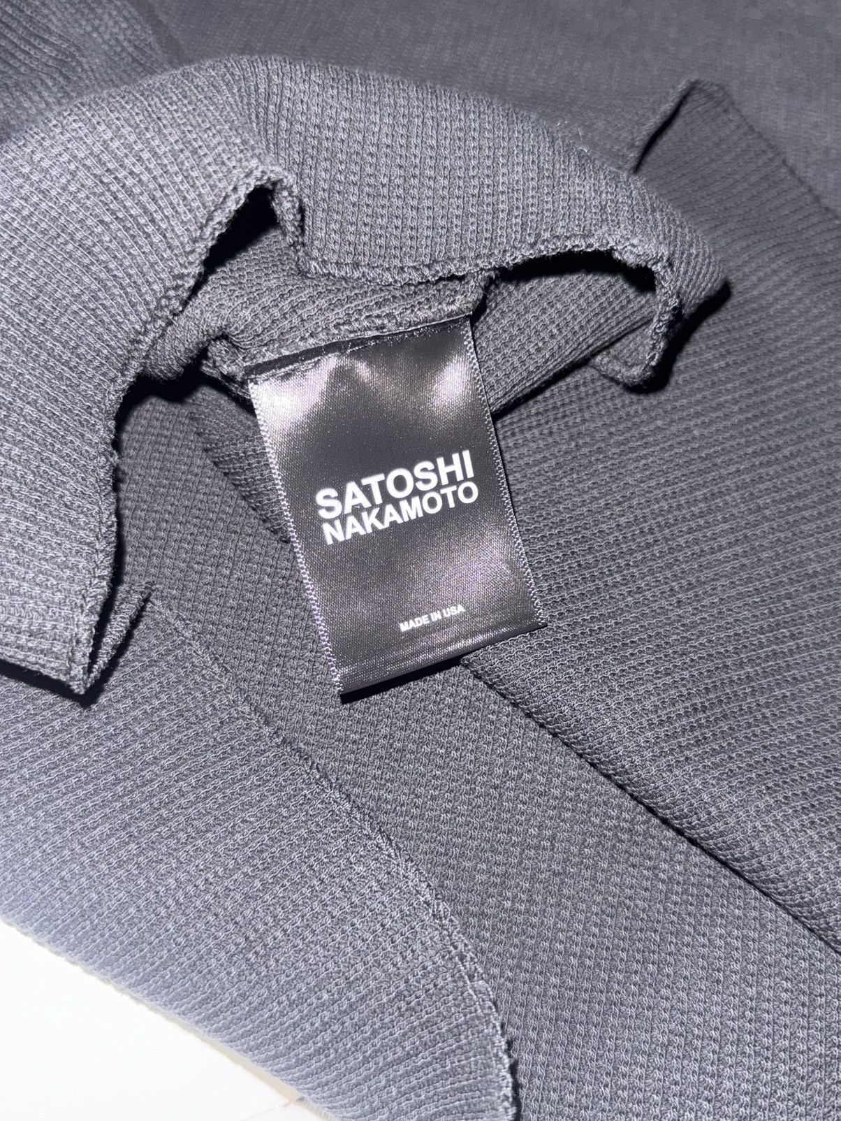 Satoshi Nakamoto Satoshi nakamoto thermal logo shirt Size US M / EU 48-50 / 2 - 4 Thumbnail