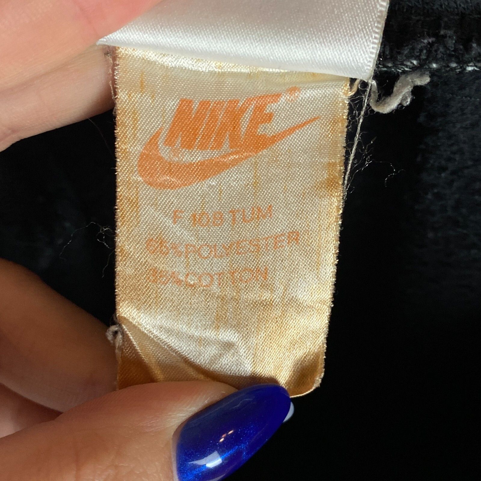 Nike Nike Vintage Sweatpants Men's Size S Black ` Size US 30 / EU 46 - 11 Thumbnail
