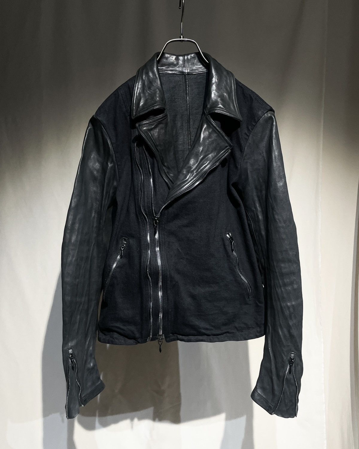 Incarnation incarnation - Object dyed Distorted Rider Jacket Size US M / EU 48-50 / 2 - 1 Thumbnail