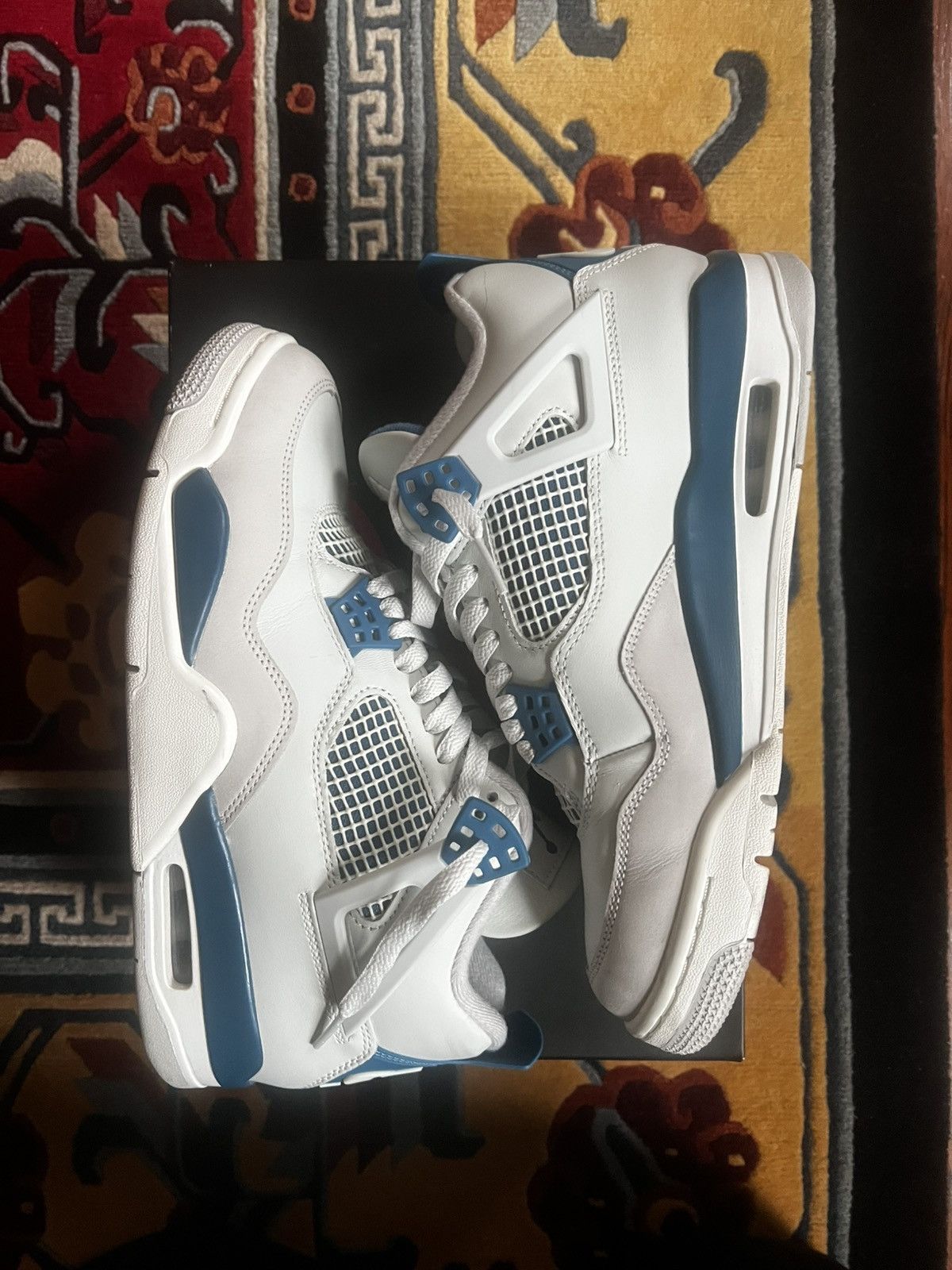 Jordan Brand Air Jordan 4 Military Blue Sz9 Size US 9 / EU 42 - 1 Thumbnail