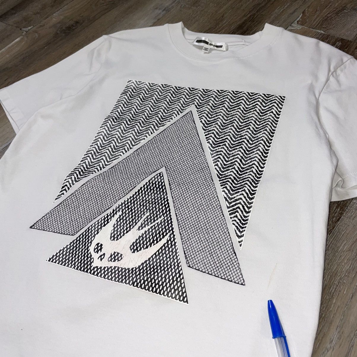 Alexander McQueen Alexander McQueen McQ Graphic Tee Shirt Mens Small Swallow Size US S / EU 44-46 / 1 - 6 Thumbnail