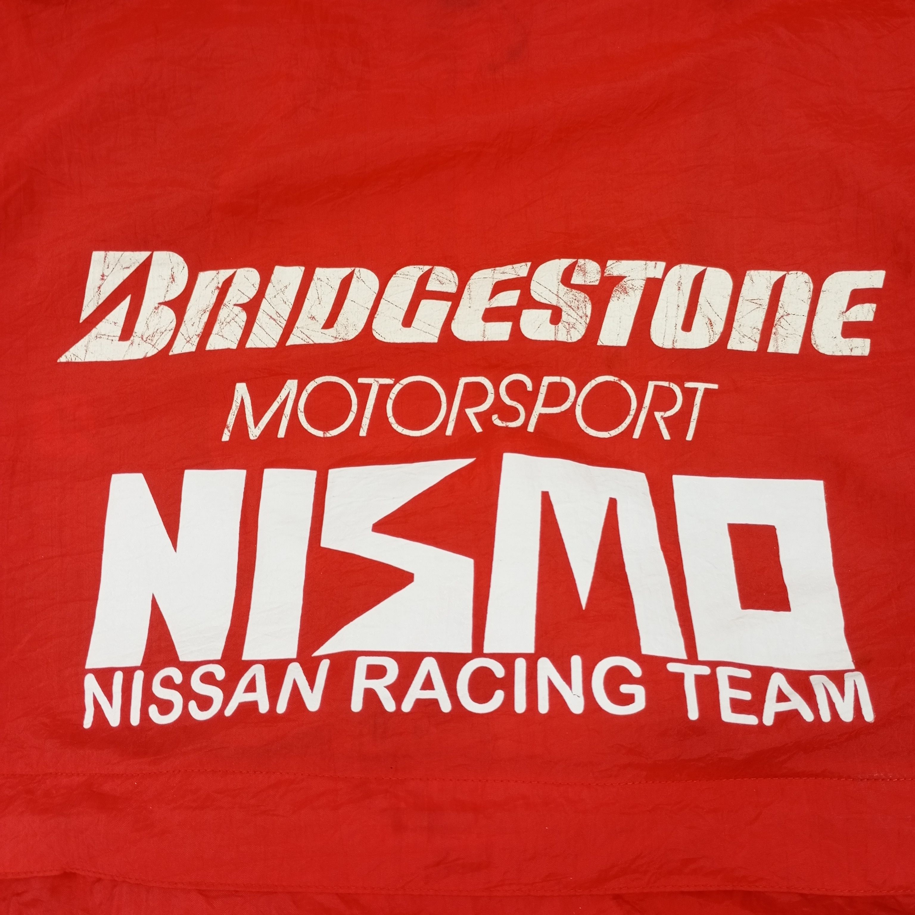 Vintage Bridgestone X Custom Nismo Nissan Racing Team Art Jacket Size US L / EU 52-54 / 3 - 2 Thumbnail