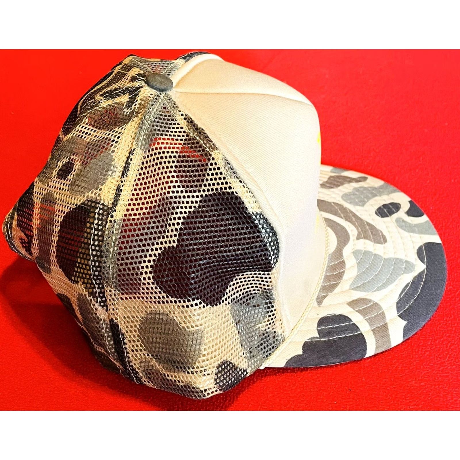 Vintage VINTAGE HaT Brown Camo Baseball Hat Cap Adjustable Snapback Men’s The Torch & Gauge Shop Cap Casual Adjustable Hat Brown Camo Men’s Cap Size ONE SIZE - 4 Thumbnail