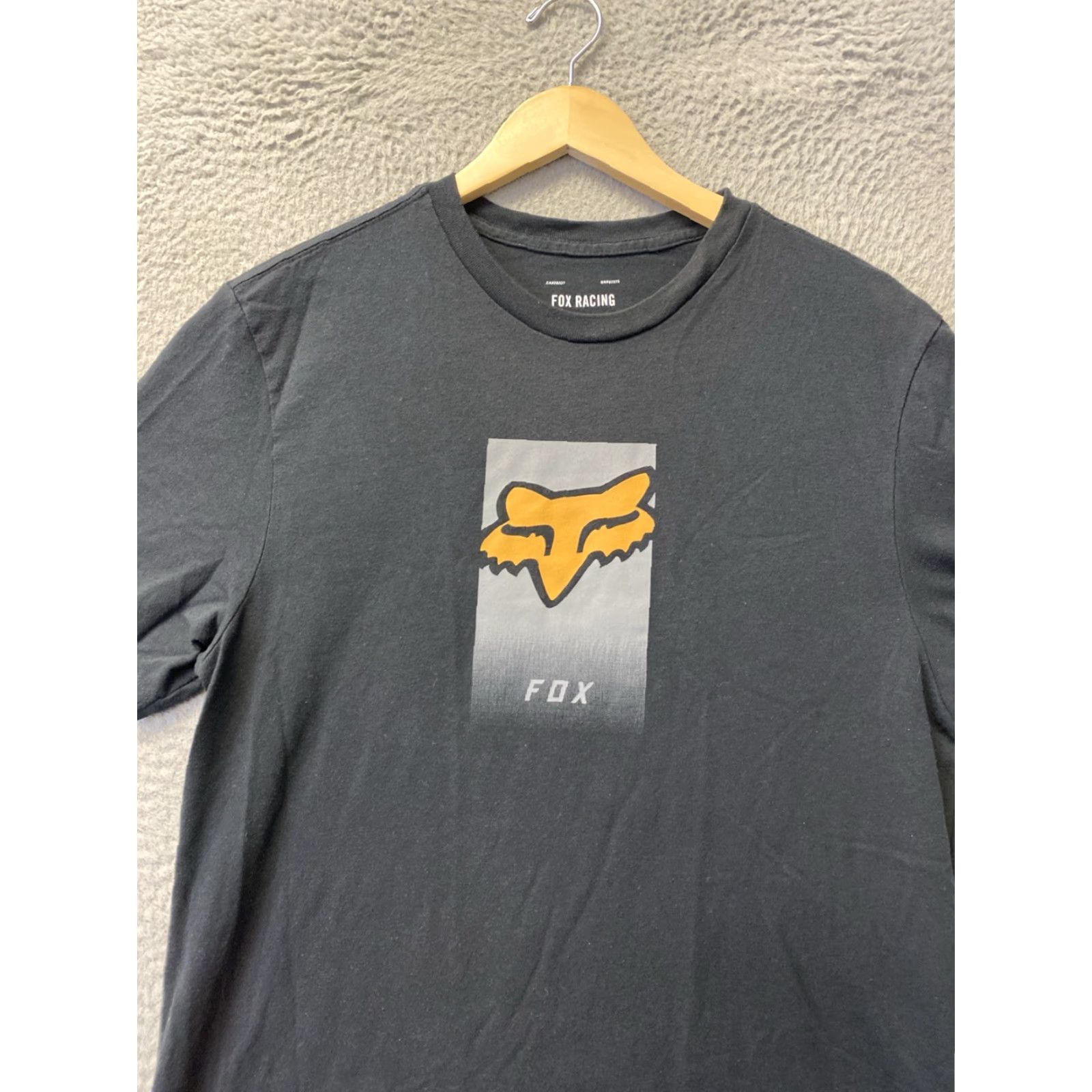 Fox Racing Fox Racing Graphic T-Shirt Black L Slim Logo Tee 100% Cotton Men Women’s /0044 Size L / US 10 / IT 46 - 2 Thumbnail