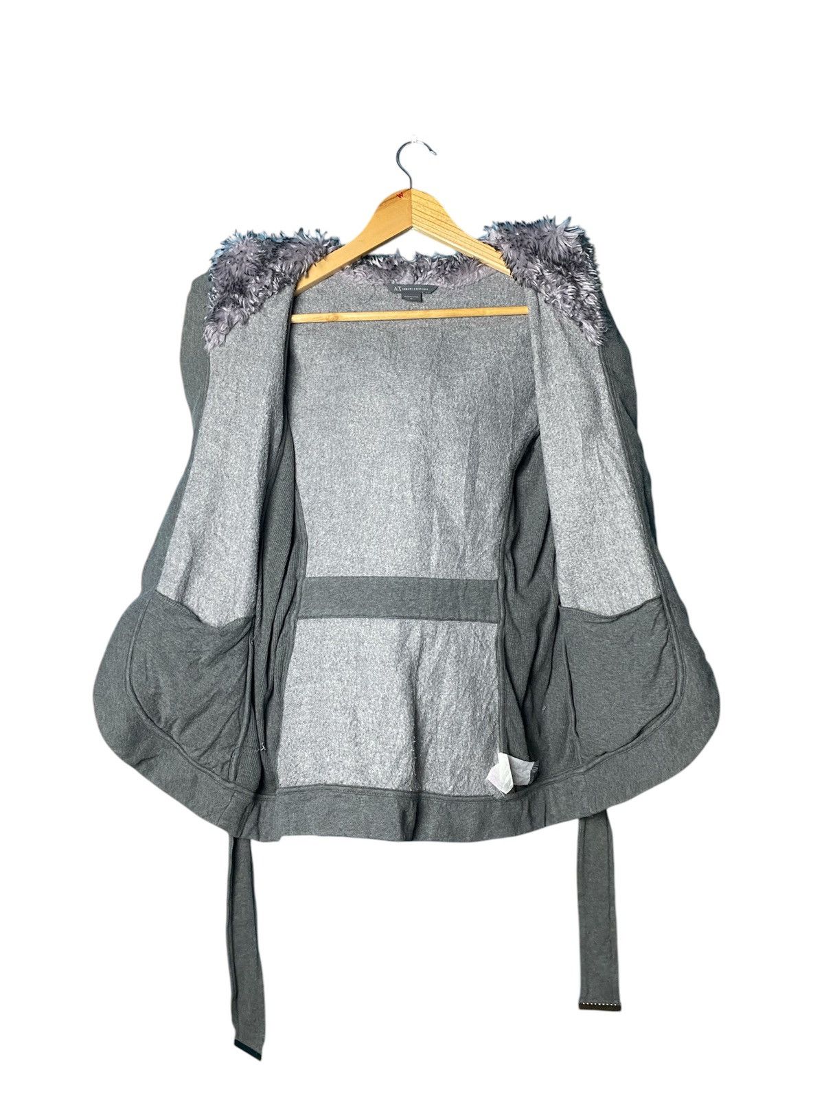 Armani Exchange × Designer Armani Exchange Women Cardigan hoodie Size M / US 6-8 / IT 42-44 - 4 Thumbnail