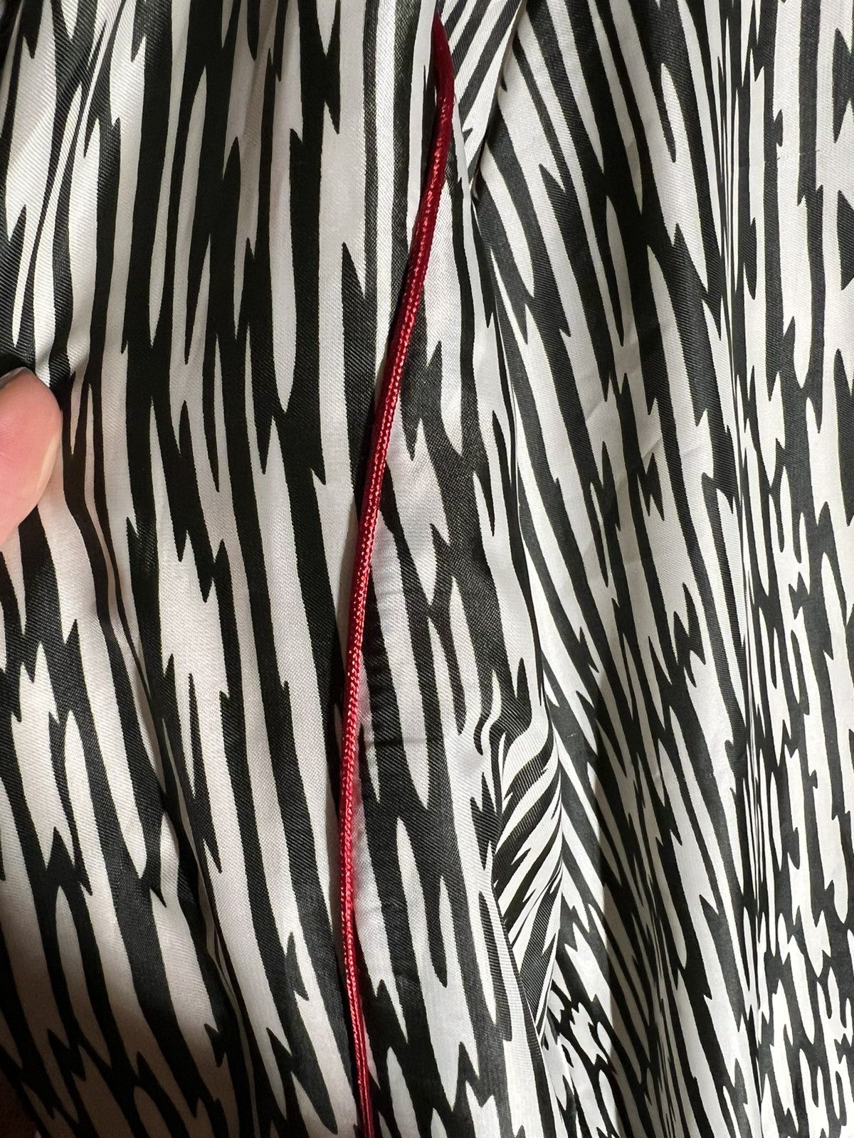 Marc Jacobs Marc Jacobs Trench Coat – Size S, Abstract Pattern, Great Condition Size S / US 4 / IT 40 - 4 Thumbnail