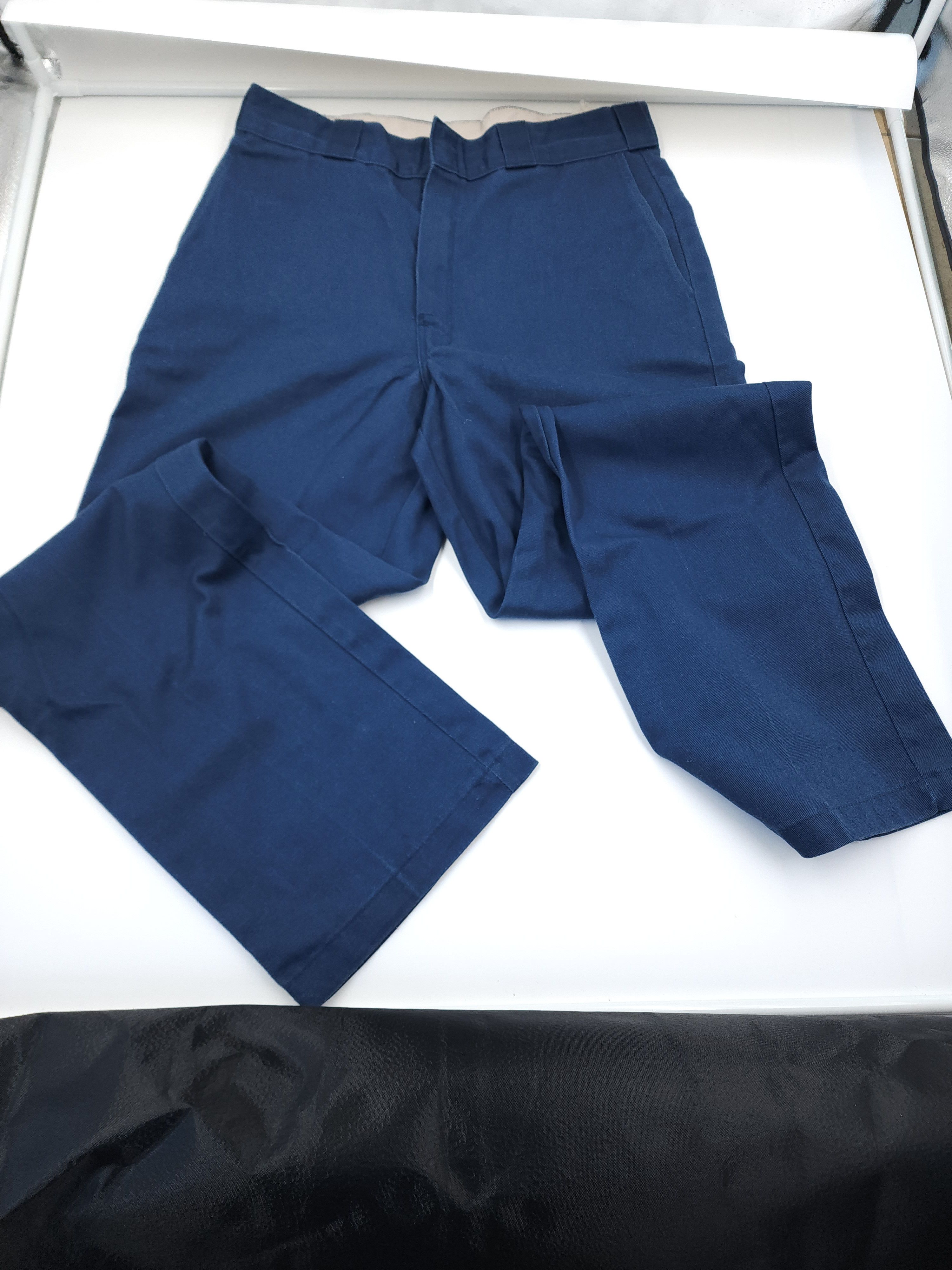 Dickies Vintage 90s Dickies Navy Skate Pants – Size M/L, Excellent! Size US 30 / EU 46 - 1 Thumbnail