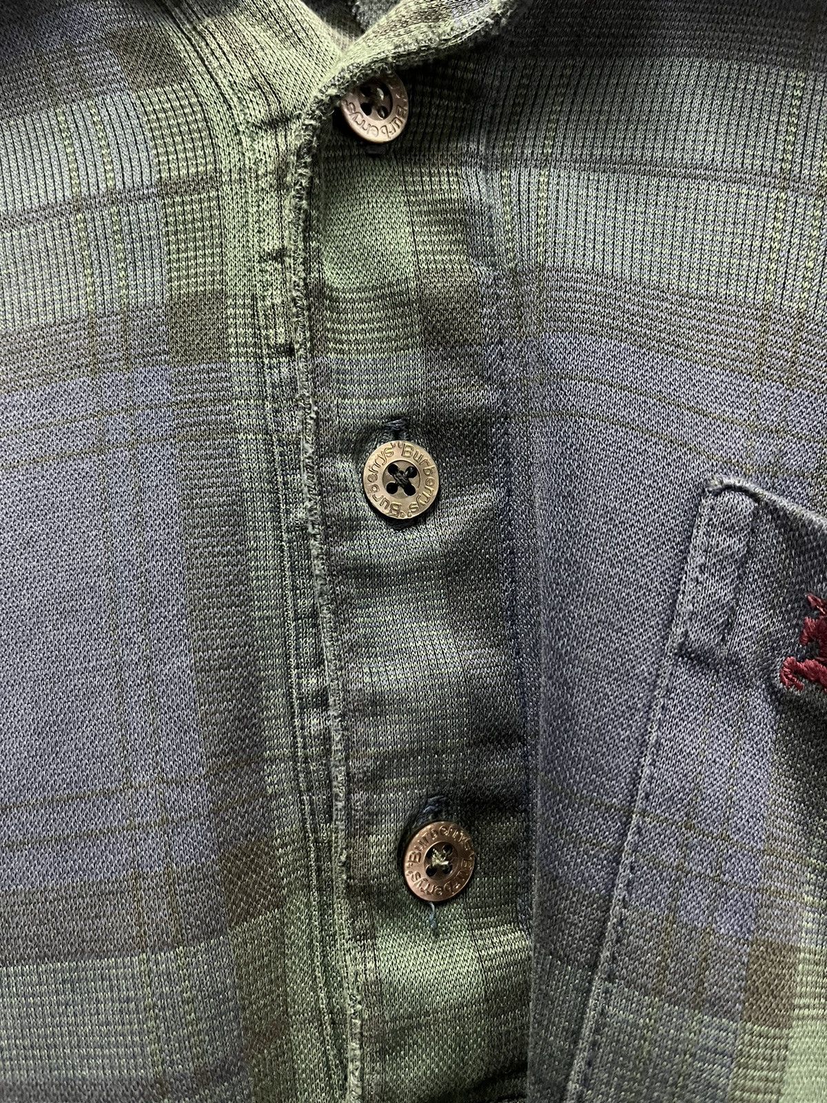 Burberry Vintage Button Up Burberrys Size US L / EU 52-54 / 3 - 3 Thumbnail