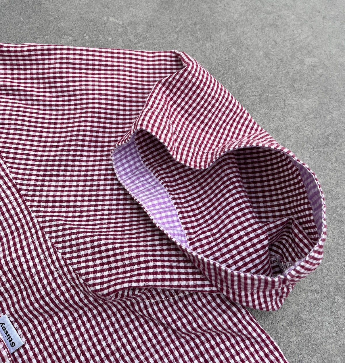 Japanese Brand × Stussy 🔥❤️OLD STUSSY Vintage Buttoned Checkered Shirt Size US M / EU 48-50 / 2 - 17 Thumbnail