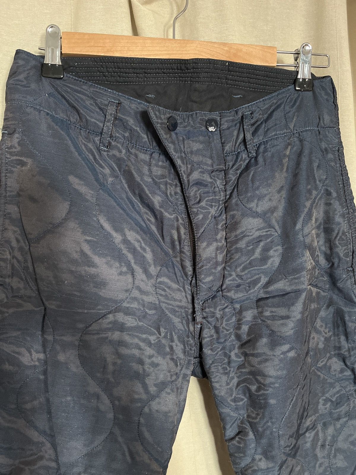 Engineered Garments Engineered Garments size 30 E-1 Quilted Twill Lining Pants Size US 30 / EU 46 - 3 Thumbnail