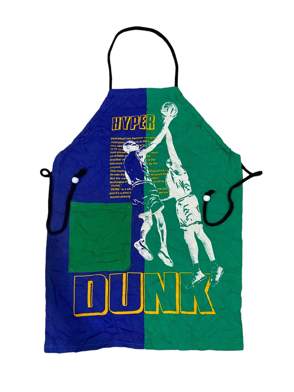 Vintage 💥HYPER DUNK Basketball nice Apron Size ONE SIZE - 1 Thumbnail