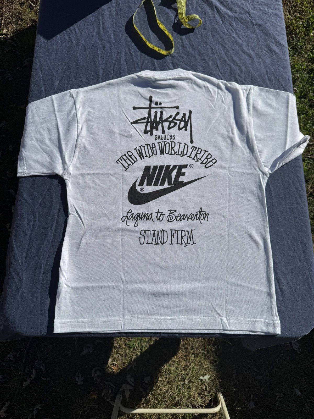 Nike × Stussy Nike x Stussy The Wide World Tribe T-Shirt Size US S / EU 44-46 / 1 - 1 Thumbnail