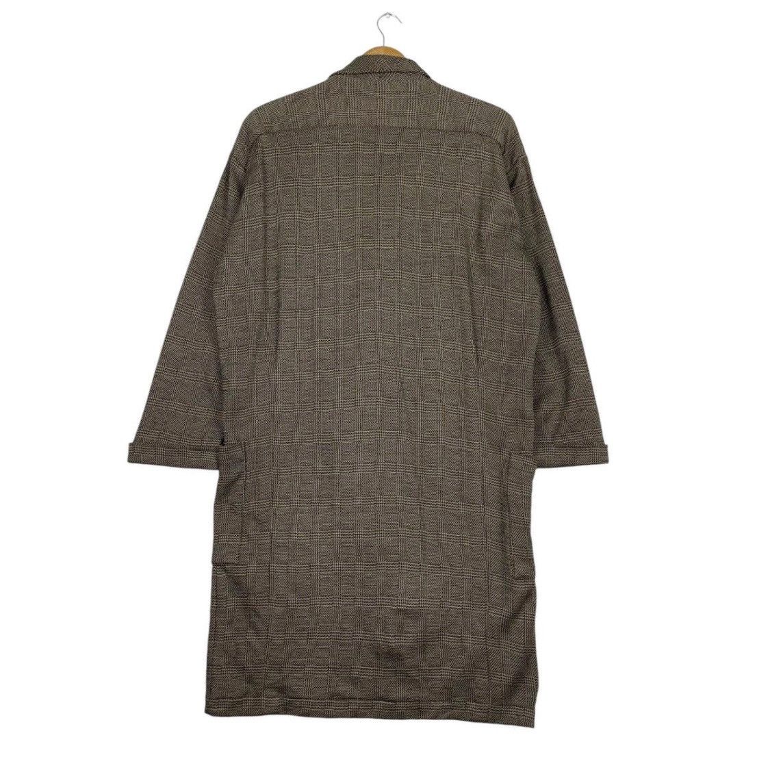 Norma Kamali × Vintage 💥VTG NORMA KAMALI CLASSIC LONGCOAT Size L / US 10 / IT 46 - 8 Thumbnail