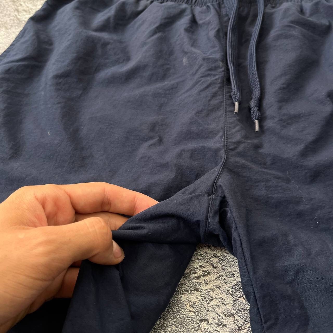 Nike Nike Vintage Track Pants Parashute Blue Windbreake Joggers Size US 33 - 8 Thumbnail