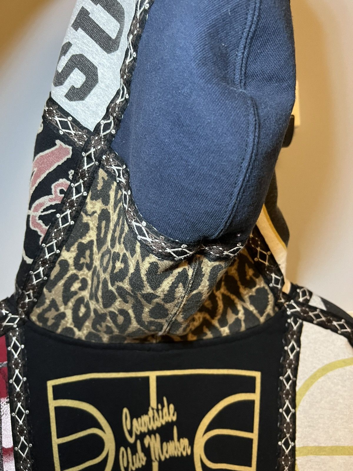 Number (N)ine × Supreme Supreme X Number (N)ine patchwork zip-up hoodie Size US XL / EU 56 / 4 - 15 Thumbnail