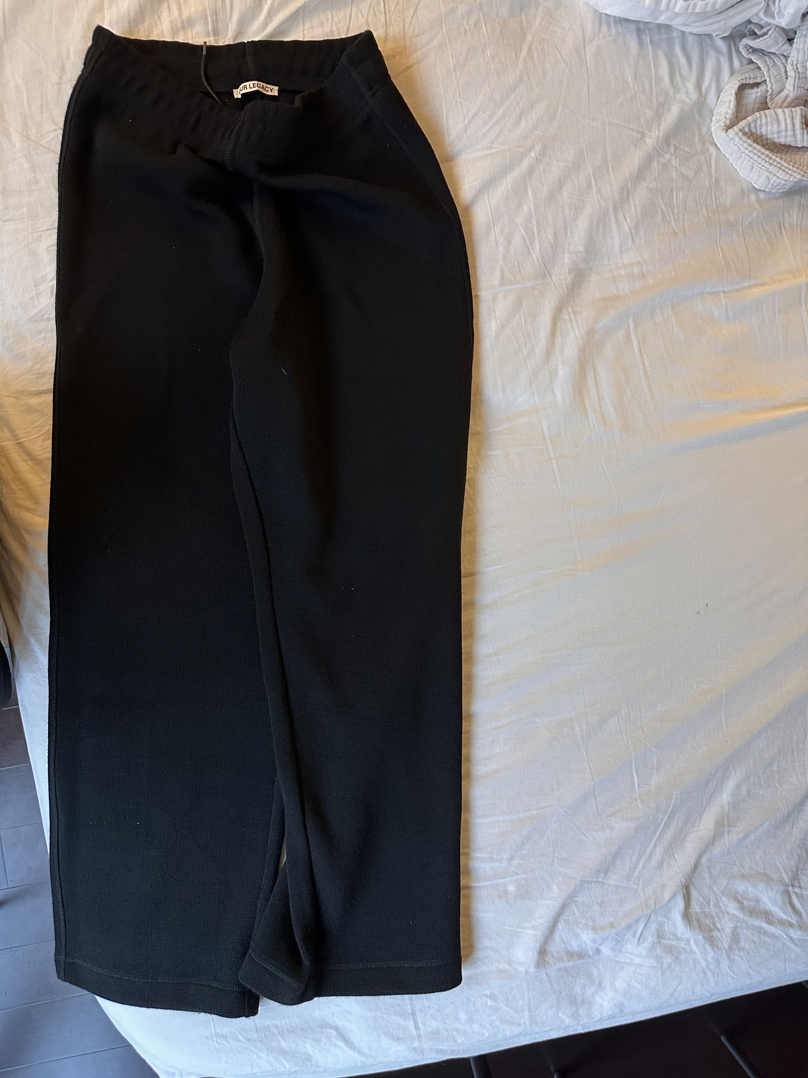 Our Legacy Reduced Trousers Black Pseudo Knit Size US 28 / EU 44 - 2 Thumbnail