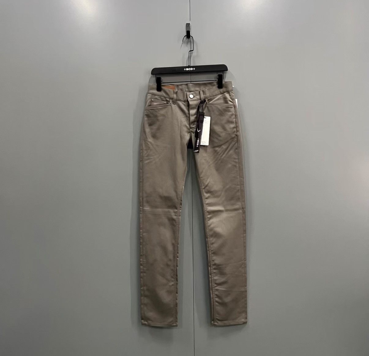 Hermes Hermès Brown Straight-leg Pants J41 Size 27" / US 4 / IT 40 - 1 Thumbnail