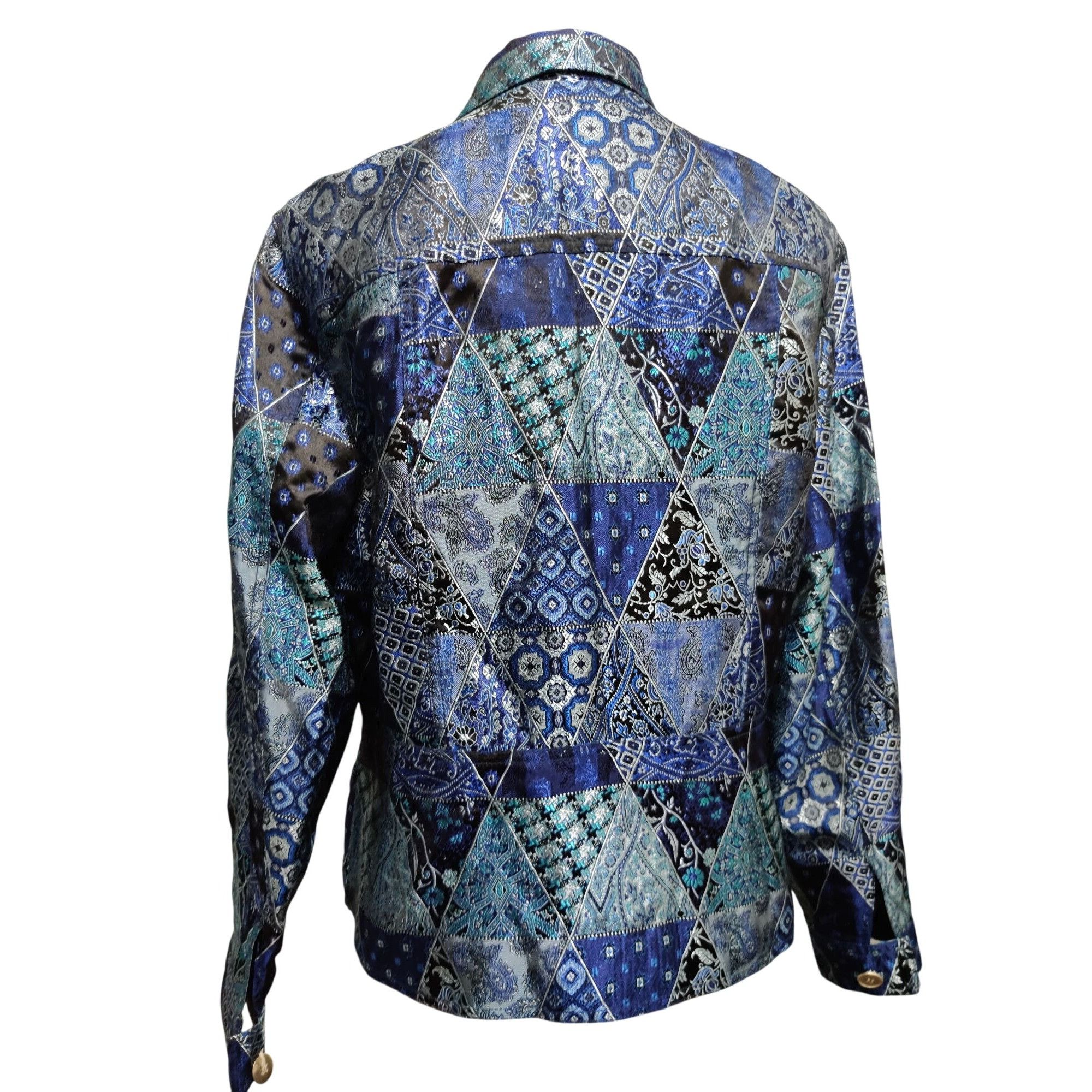 Coldwater Creek Coldwater Creek M womens vintage patchwork paisley triangle Size M / US 6-8 / IT 42-44 - 3 Thumbnail