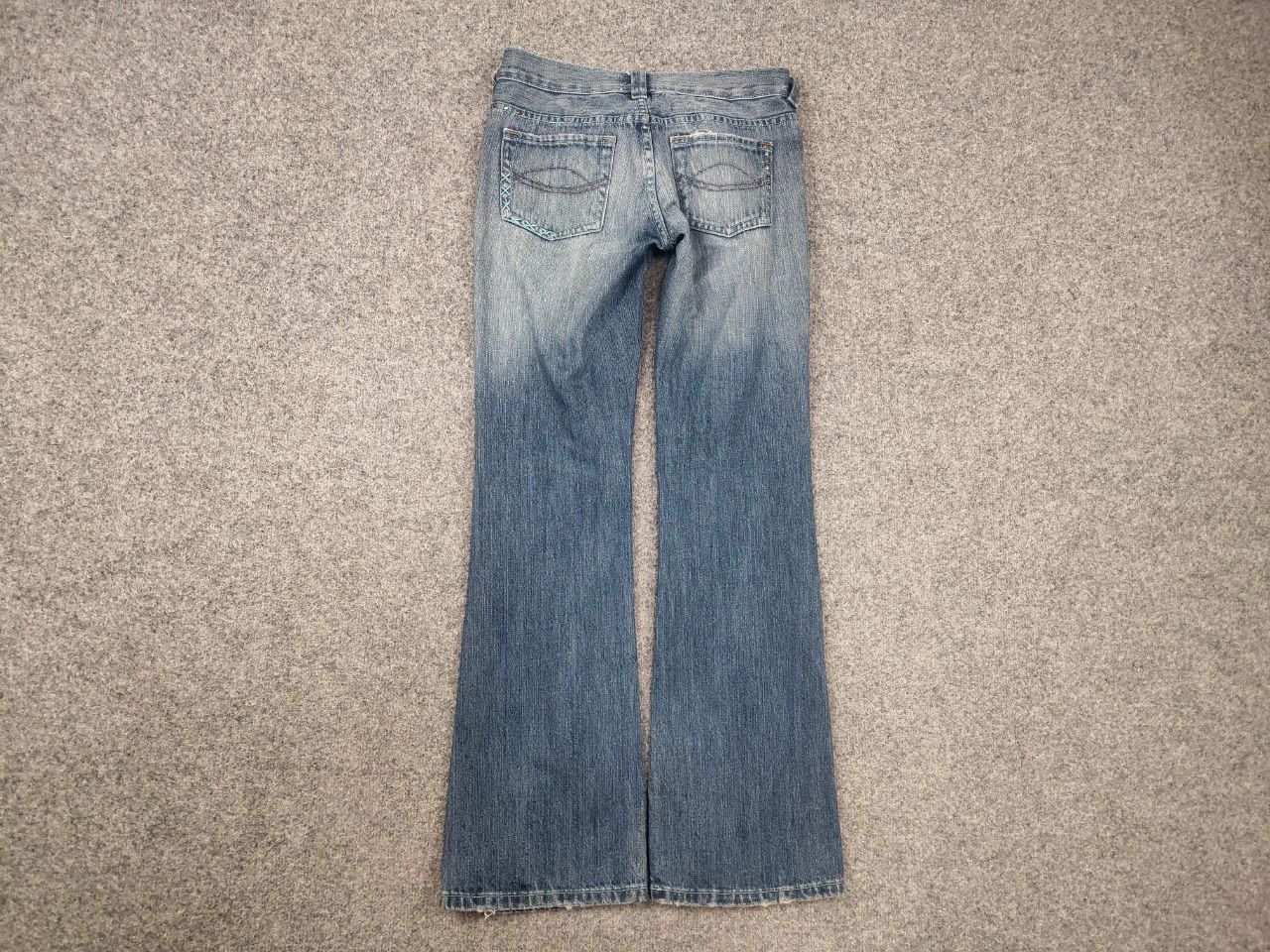 Japanese Brand Vintage Y2K Japan hysteric glamour Low-rise Flared Jeans Size 27" / US 4 / IT 40 - 11 Thumbnail