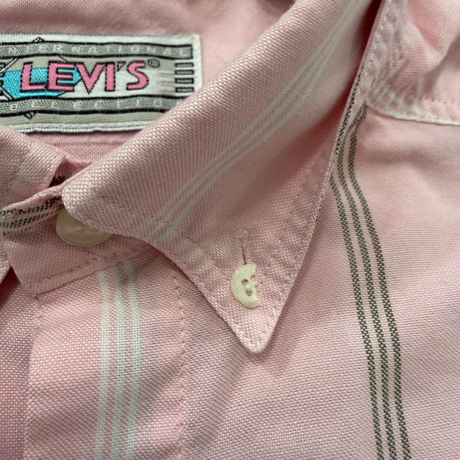 Levi's Vintage Levis International Collection Button Shirt Medium Size US M / EU 48-50 / 2 - 7 Thumbnail