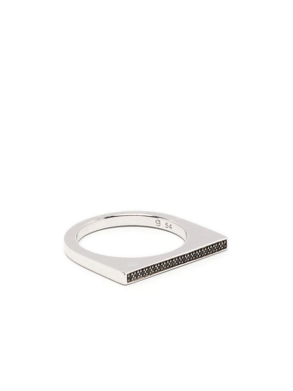 SLEEK RING TOP BLACK SPINEL