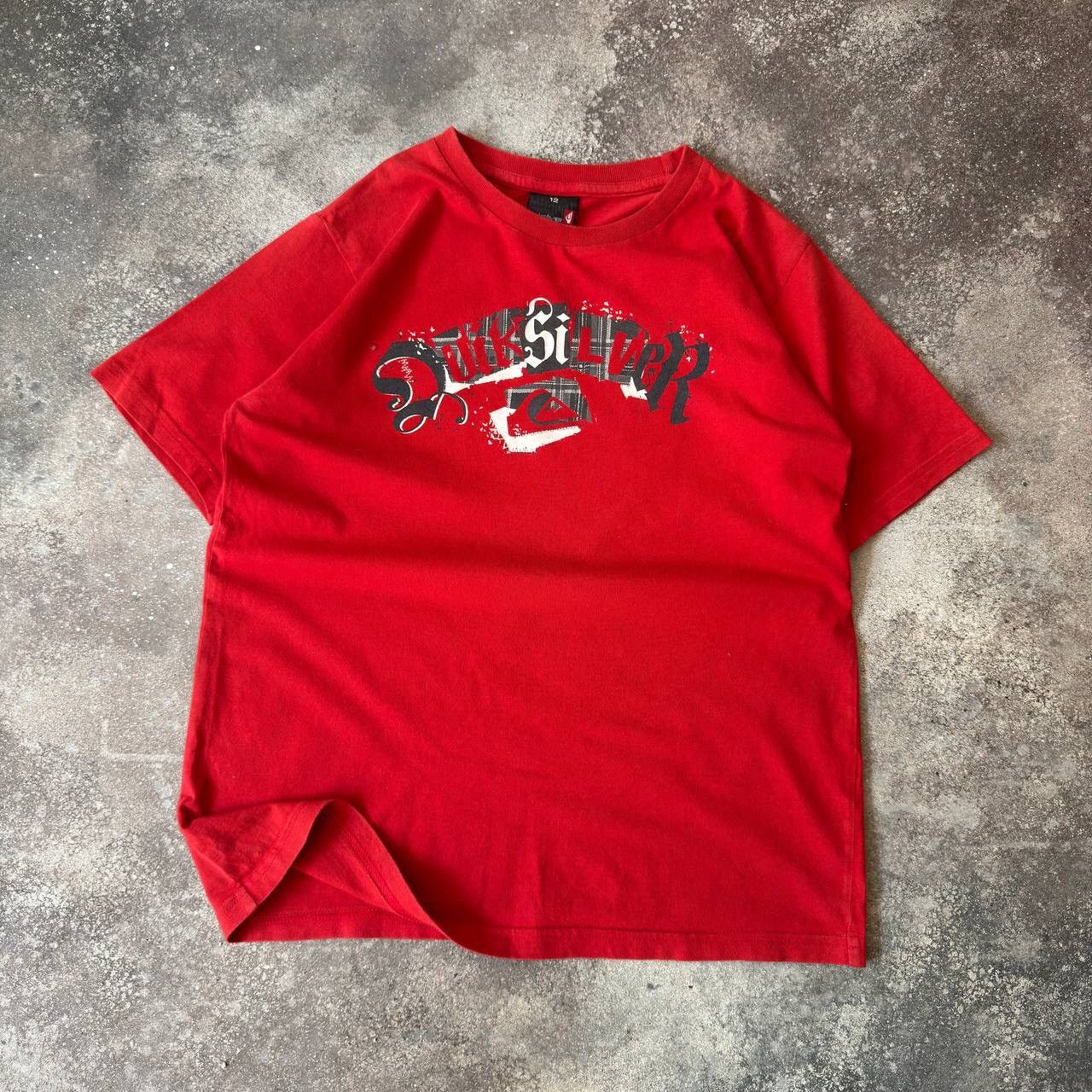 Quiksilver × Vintage Quiksilver Vintage Big Logo Surf Tee y2k Size S / US 4 / IT 40 - 1 Thumbnail