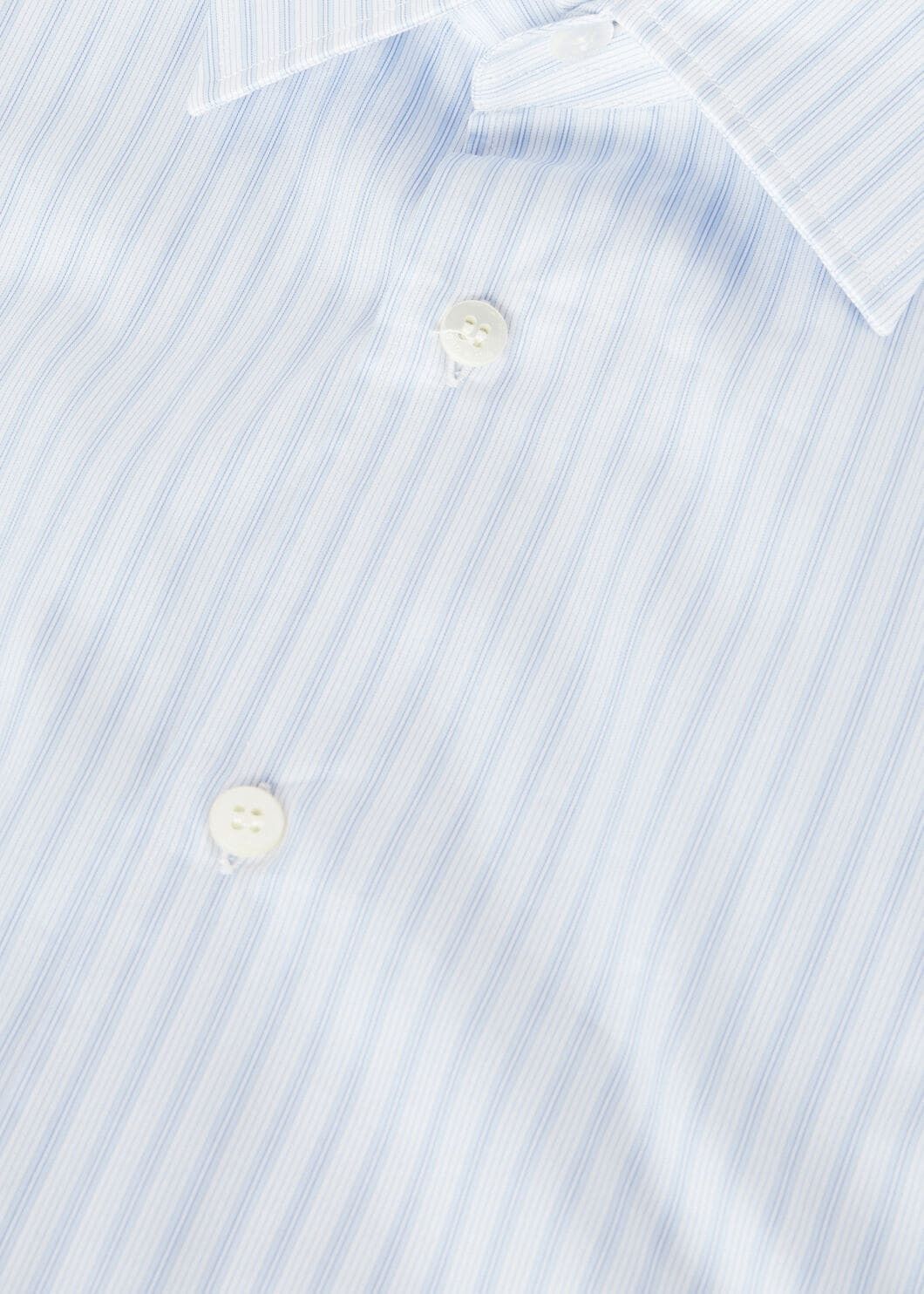 Loro Piana o1w1db10725 FAO7559 Filippo Cotton Shirt in Light Blue Size US XL / EU 56 / 4 - 7 Thumbnail