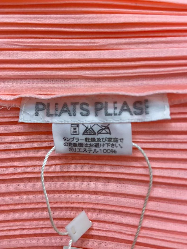 Issey Miyake Issey Miyake size:1 Pinkish-orange pleated sleeveless dres Size XS / US 0-2 / IT 36-38 - 2 Thumbnail