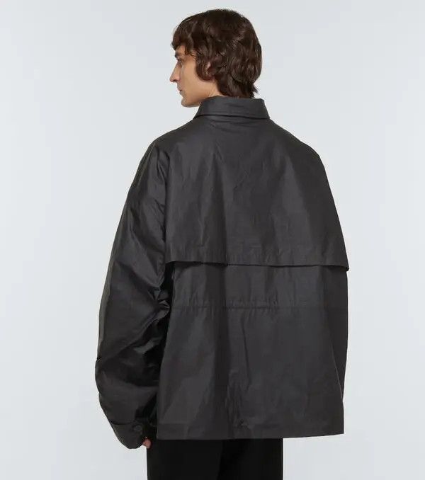 Balenciaga o1la1rc1a1124 Scissors Crest Parka Removable Lining Black Size US S / EU 44-46 / 1 - 4 Thumbnail