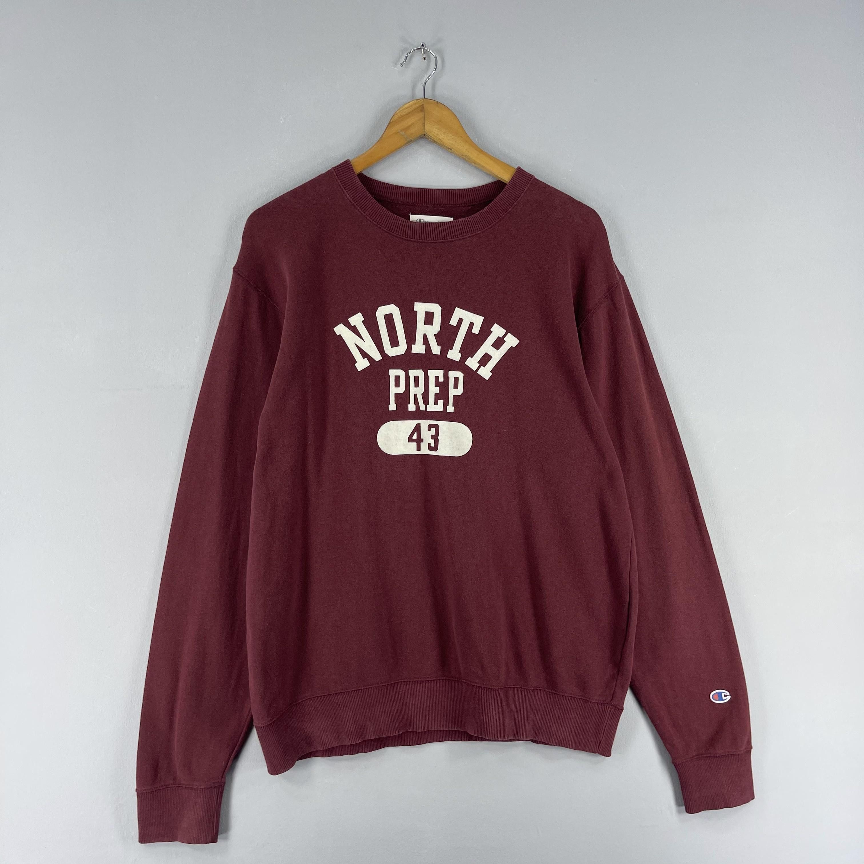 Champion Vintage CHAMPION North Prep Printed Sweatshirt Size US M / EU 48-50 / 2 - 4 Thumbnail