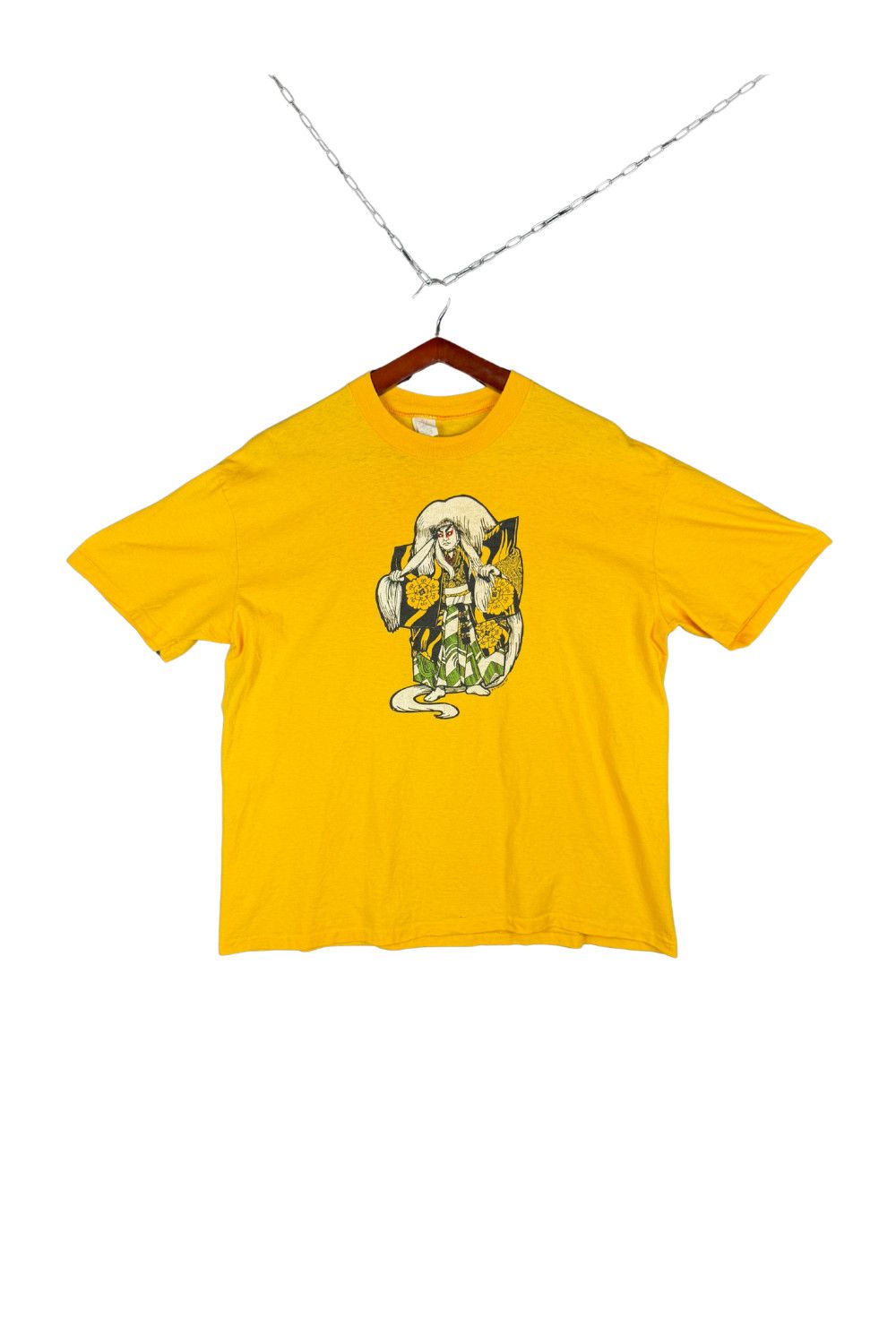 Vintage 1980 R. Tatsuno Kabuki Graphic Tee - Stedman Hi-Cru - USA Size US XL / EU 56 / 4 - 1 Thumbnail