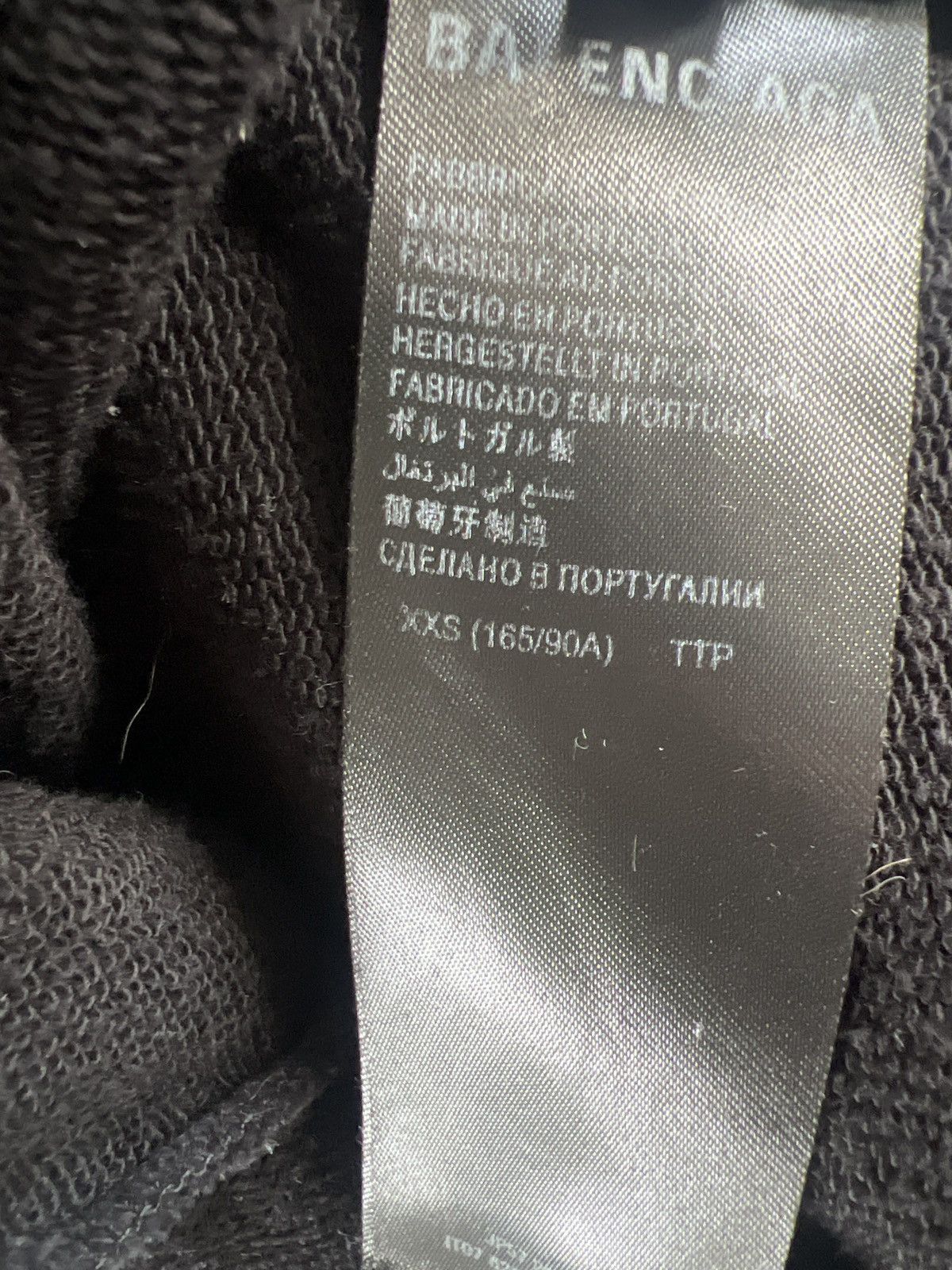 Balenciaga BALENCIAGA OVERSIZED BB SPRAY LOGO HOODIE Size US XXS / EU 40 - 5 Thumbnail