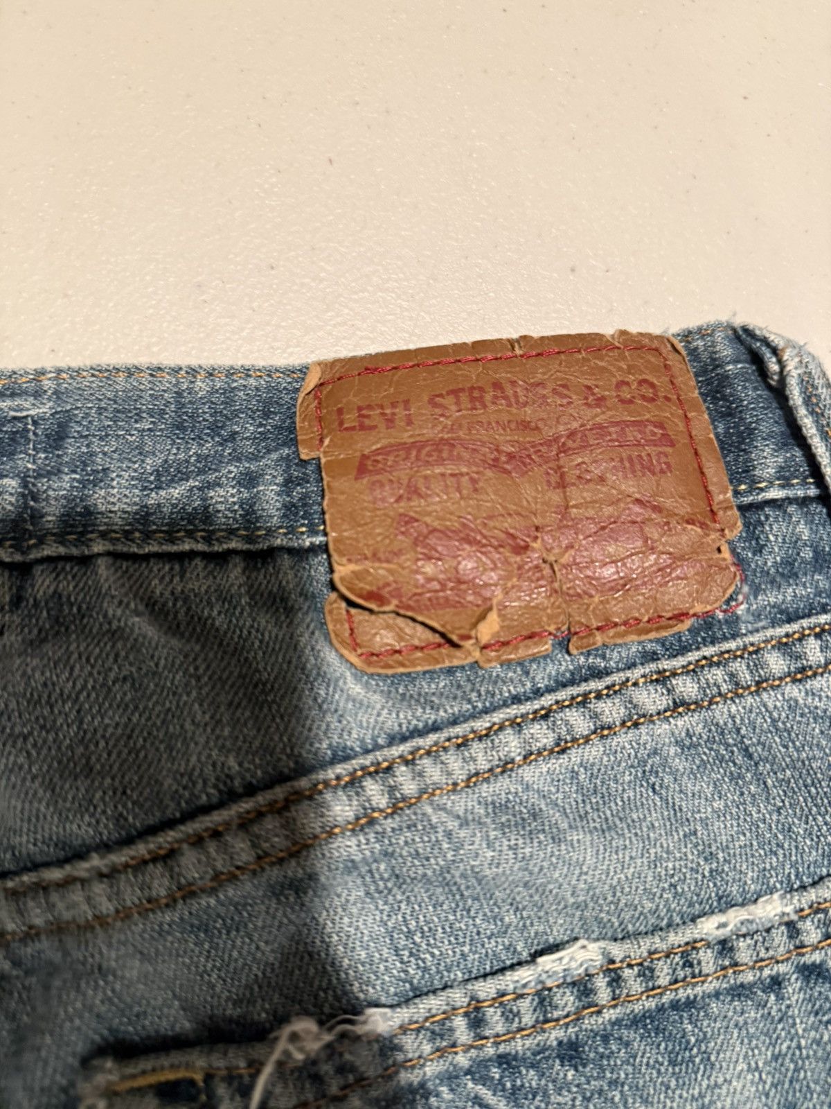 Levi's 2008 vintage levi’s blue denim jeans Size US 30 / EU 46 - 5 Thumbnail
