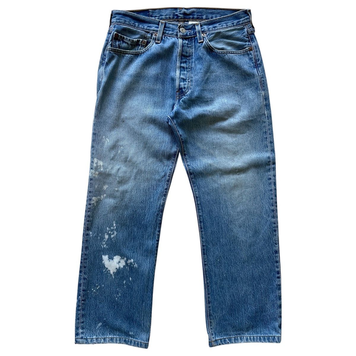 Levi's Vintage Levi’s 501-0194 USA 90s Jeans – W31 L30 Size US 31 - 1 Thumbnail