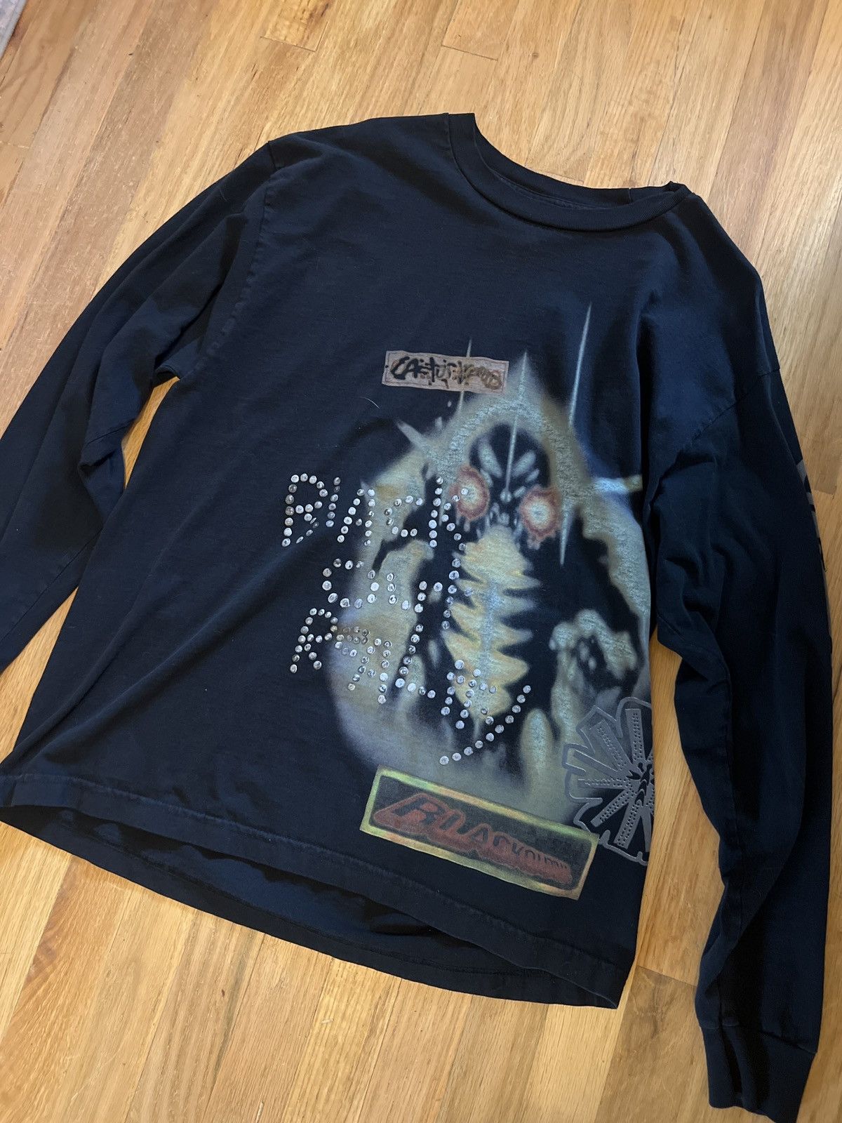 Travis Scott “Beetle Jack” Long Sleeve Tee from black phantom drop Size US L / EU 52-54 / 3 - 1 Thumbnail