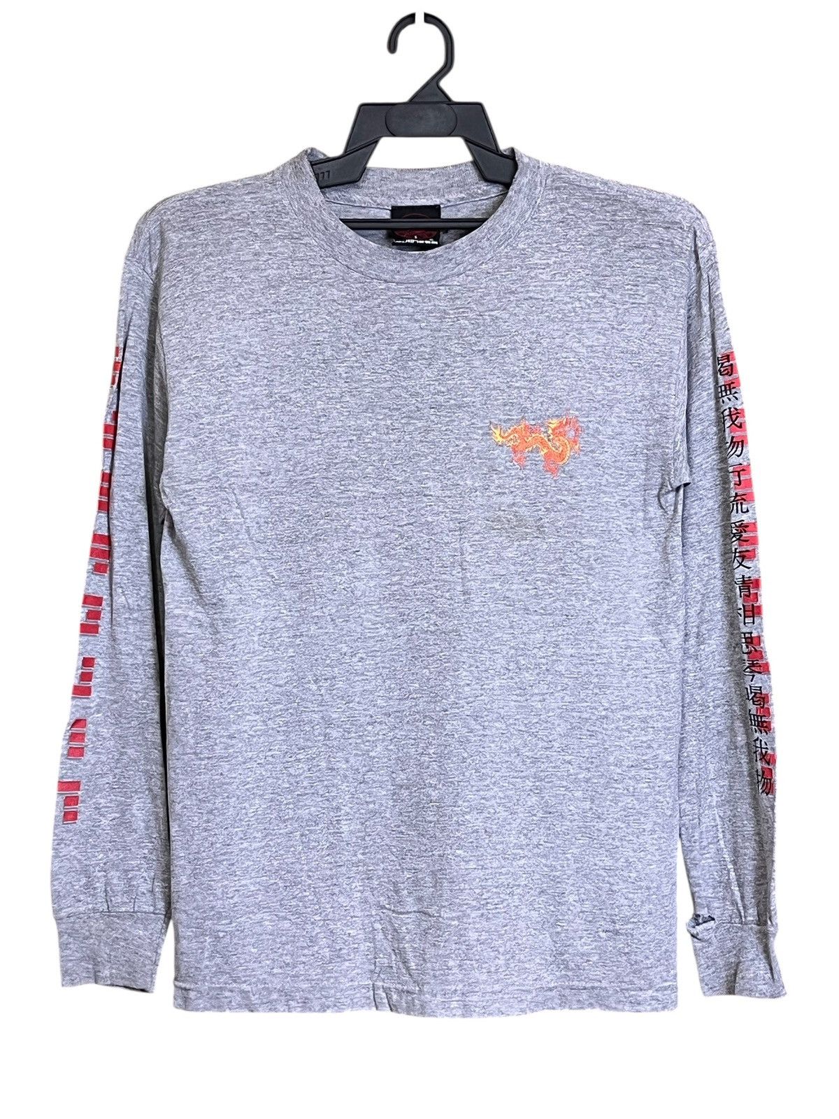 Bullhead Denim Co. Vintage BULLHEAD dragon thrashed & distressed l/s tee shirt Size US S / EU 44-46 / 1 - 2 Thumbnail