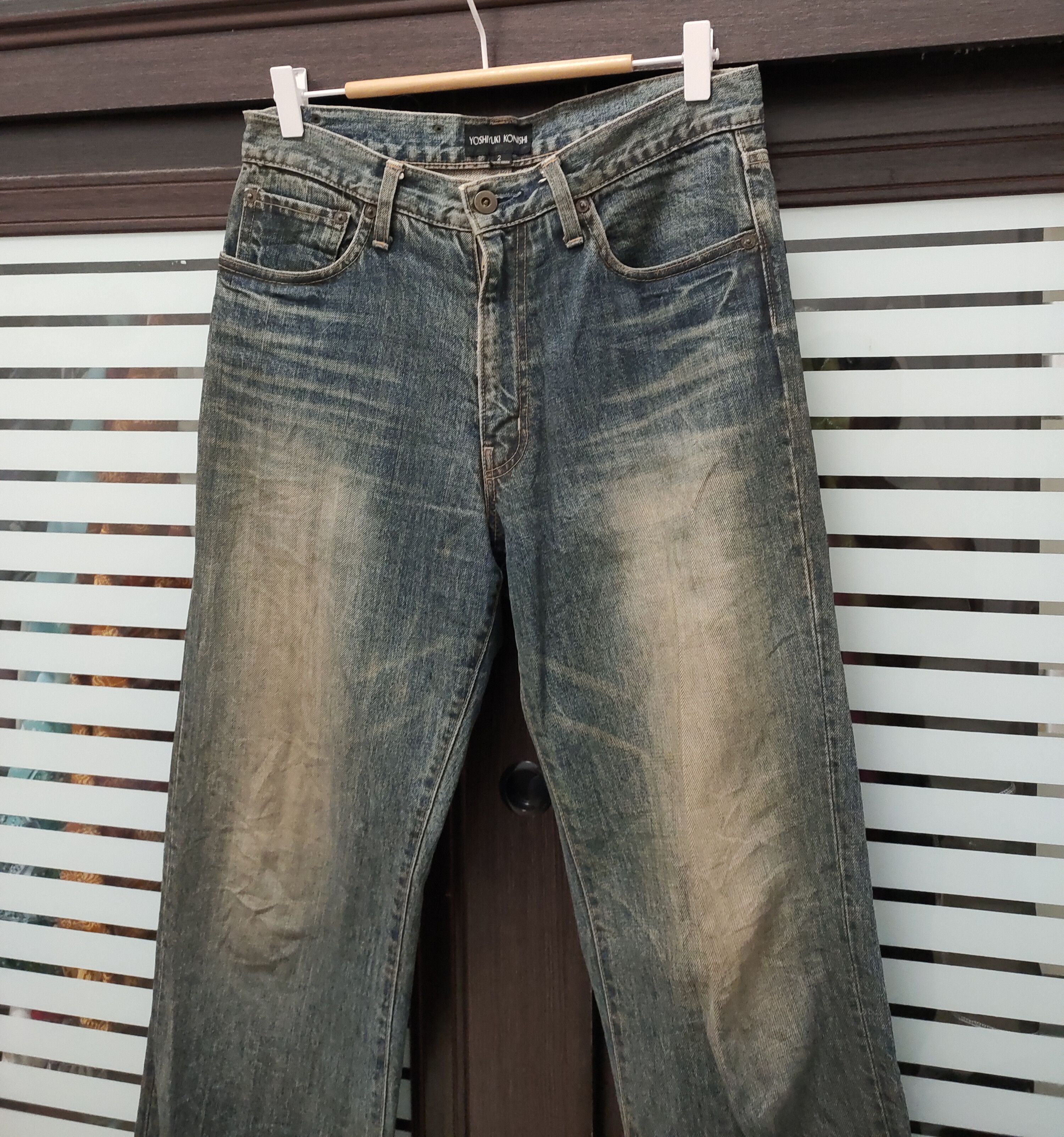 Yoshiyuki Konishi 💥Yoshiyuki Konishi Denim 💥 Size US 31 - 3 Thumbnail