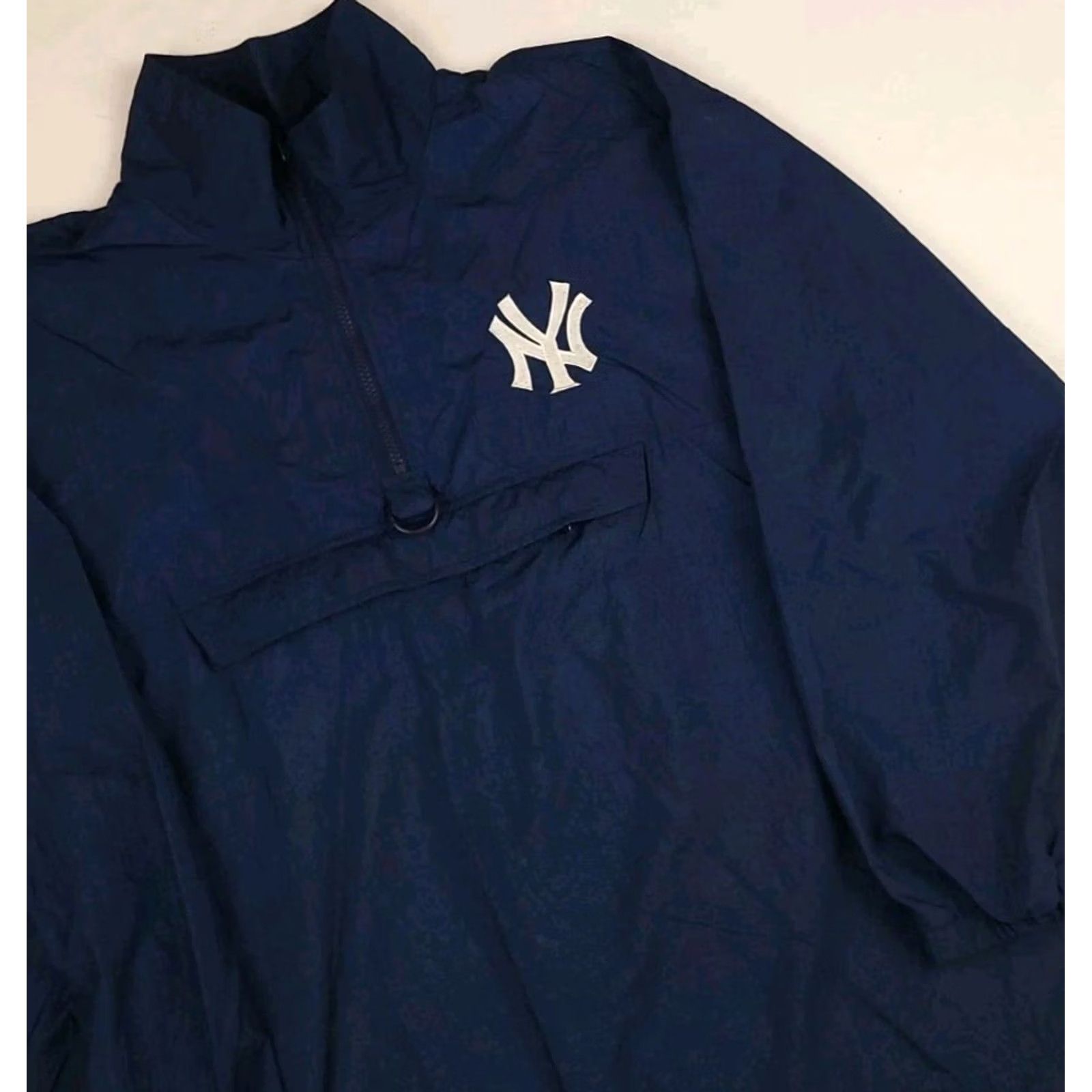 Pro Player VINTAGE Pro-Player NY Yankees MLB windbreaker jacket Navy M Men Windbreaker Jacket Size US M / EU 48-50 / 2 - 2 Thumbnail